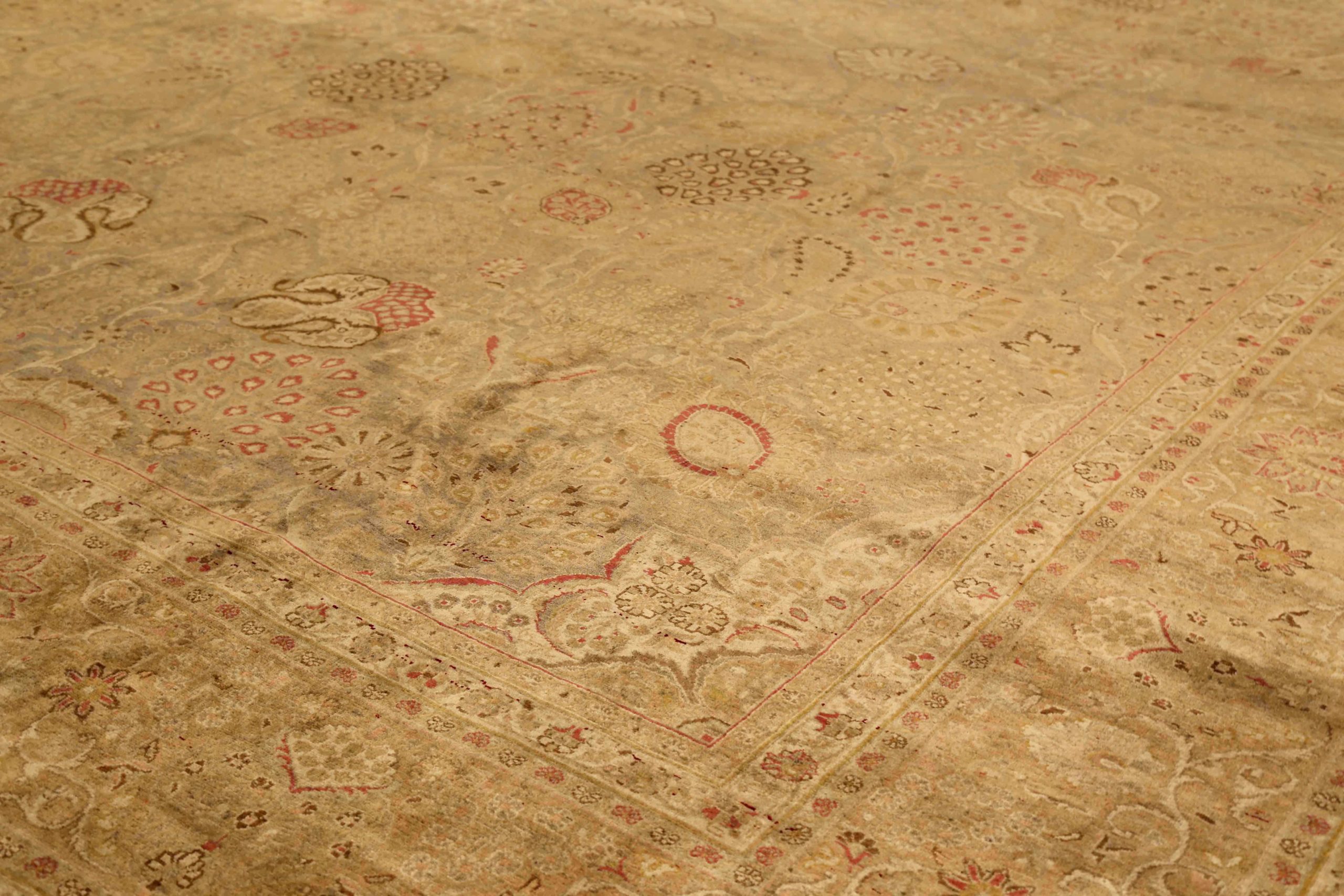 Thumbnail 11 for Antique Persian Agra Traditional Rug 75936