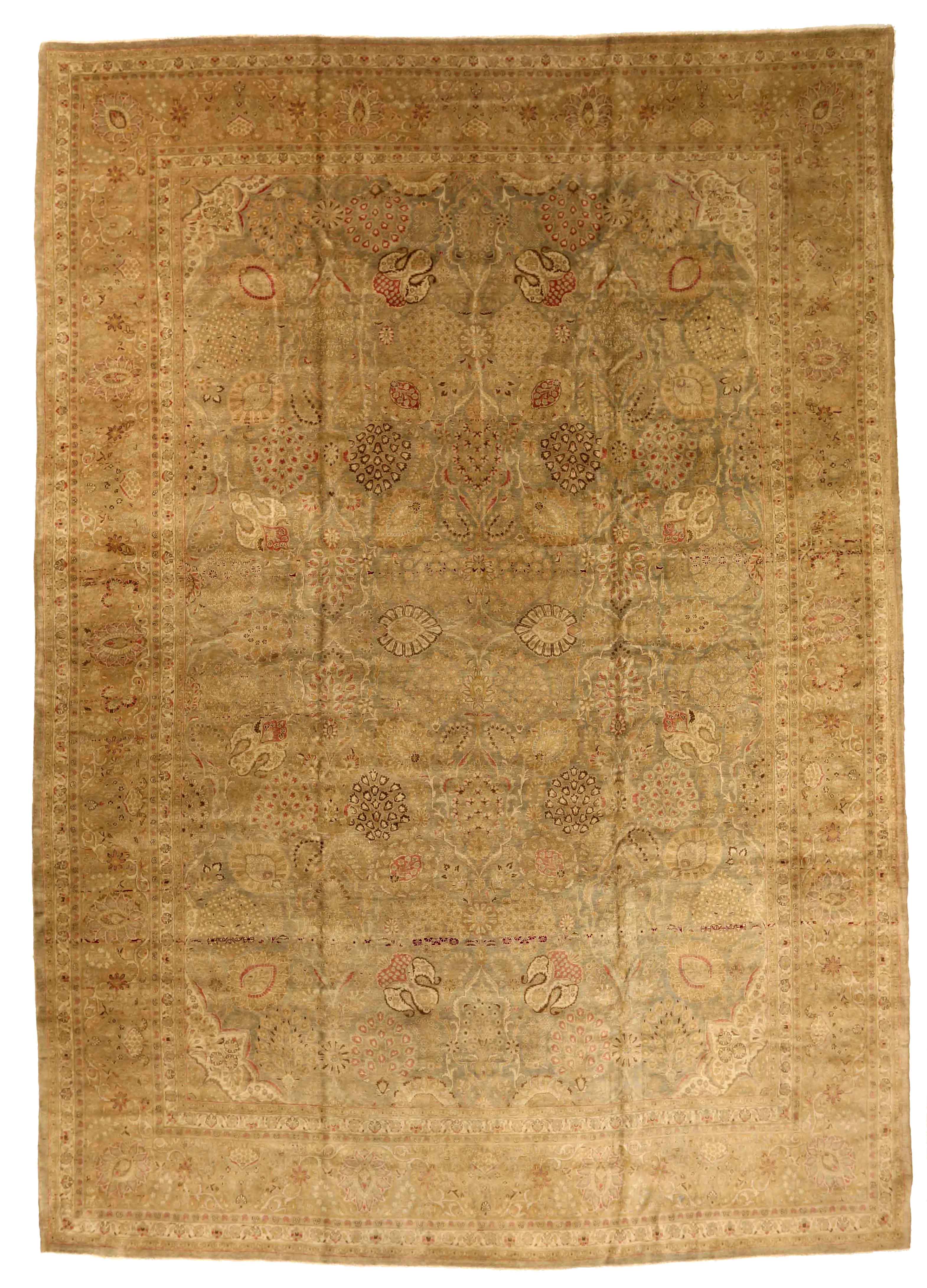 Thumbnail 5 for Antique Persian Agra Traditional Rug 75936