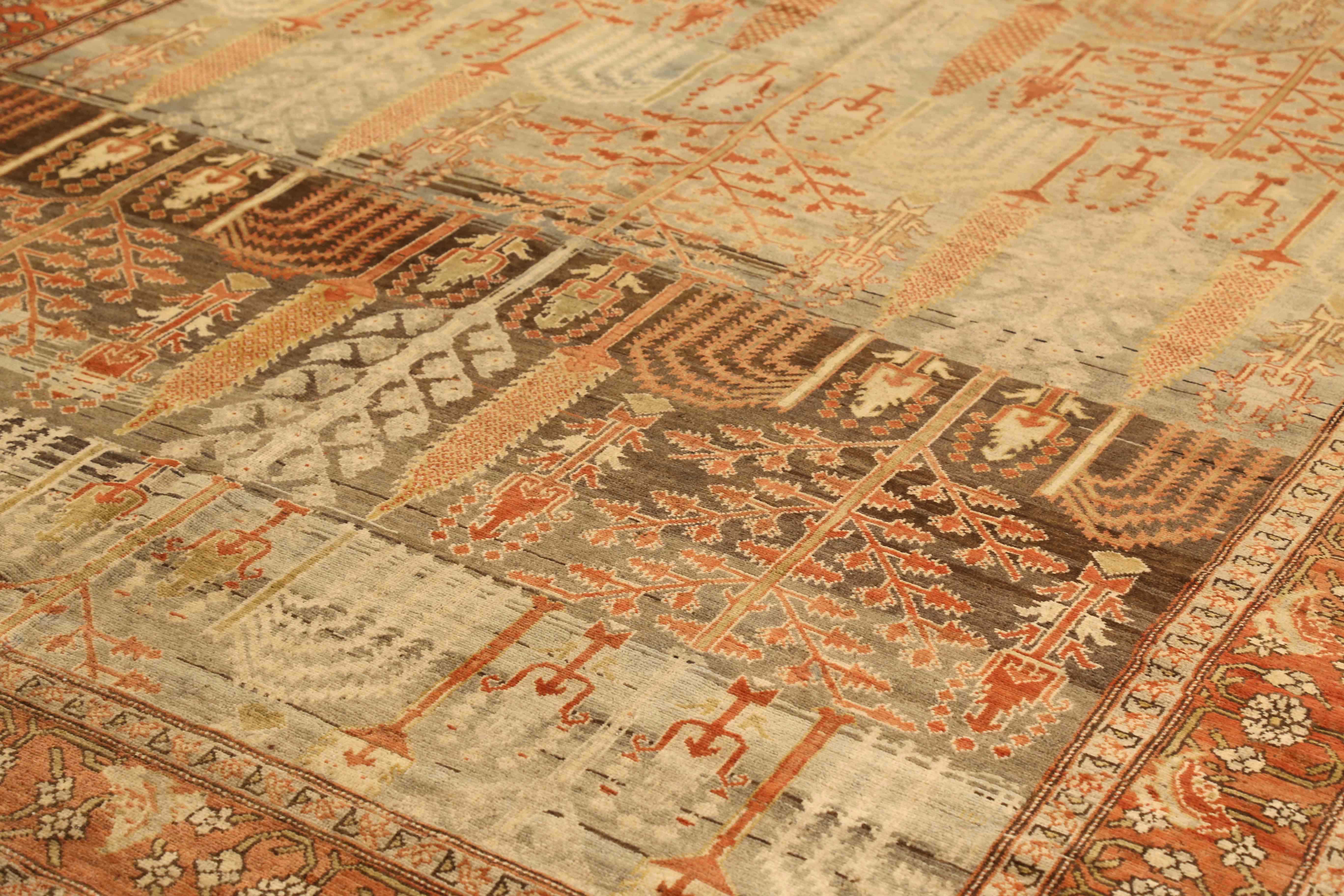 Thumbnail 3 for Antique Persian Malayer Transitional Rug 75937