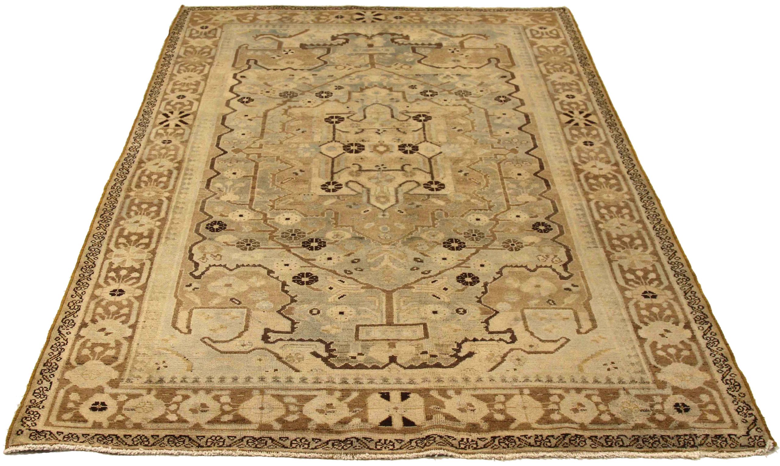 Thumbnail 6 for Antique Persian Malayer Traditional Rug 75924