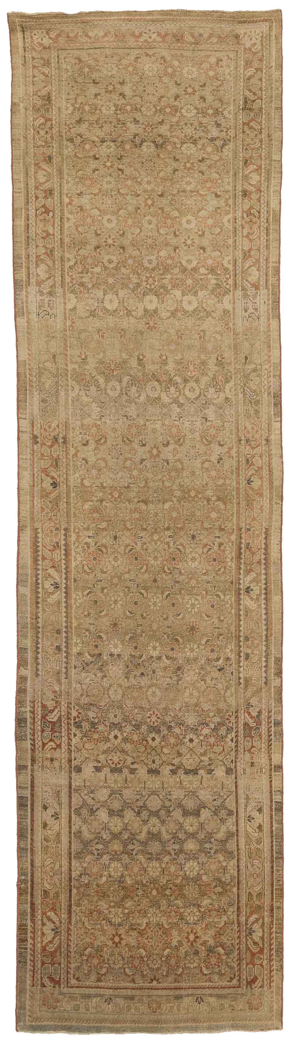 Thumbnail 7 for Antique Persian Mahal Transitional Rug 52157