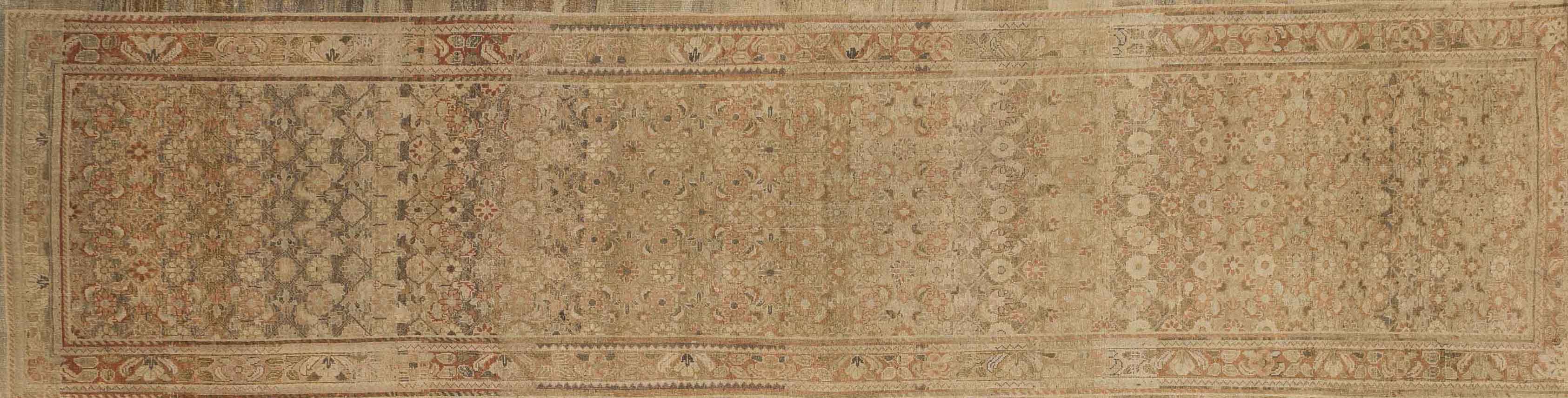 Thumbnail 8 for Antique Persian Mahal Transitional Rug 52157