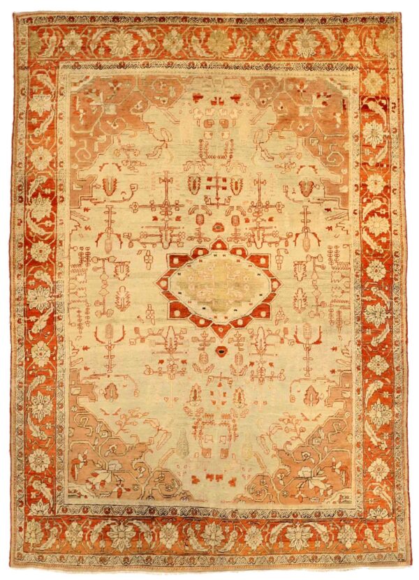 Thumbnail 13 for Antique Persian Jozan Traditional Rug 75928