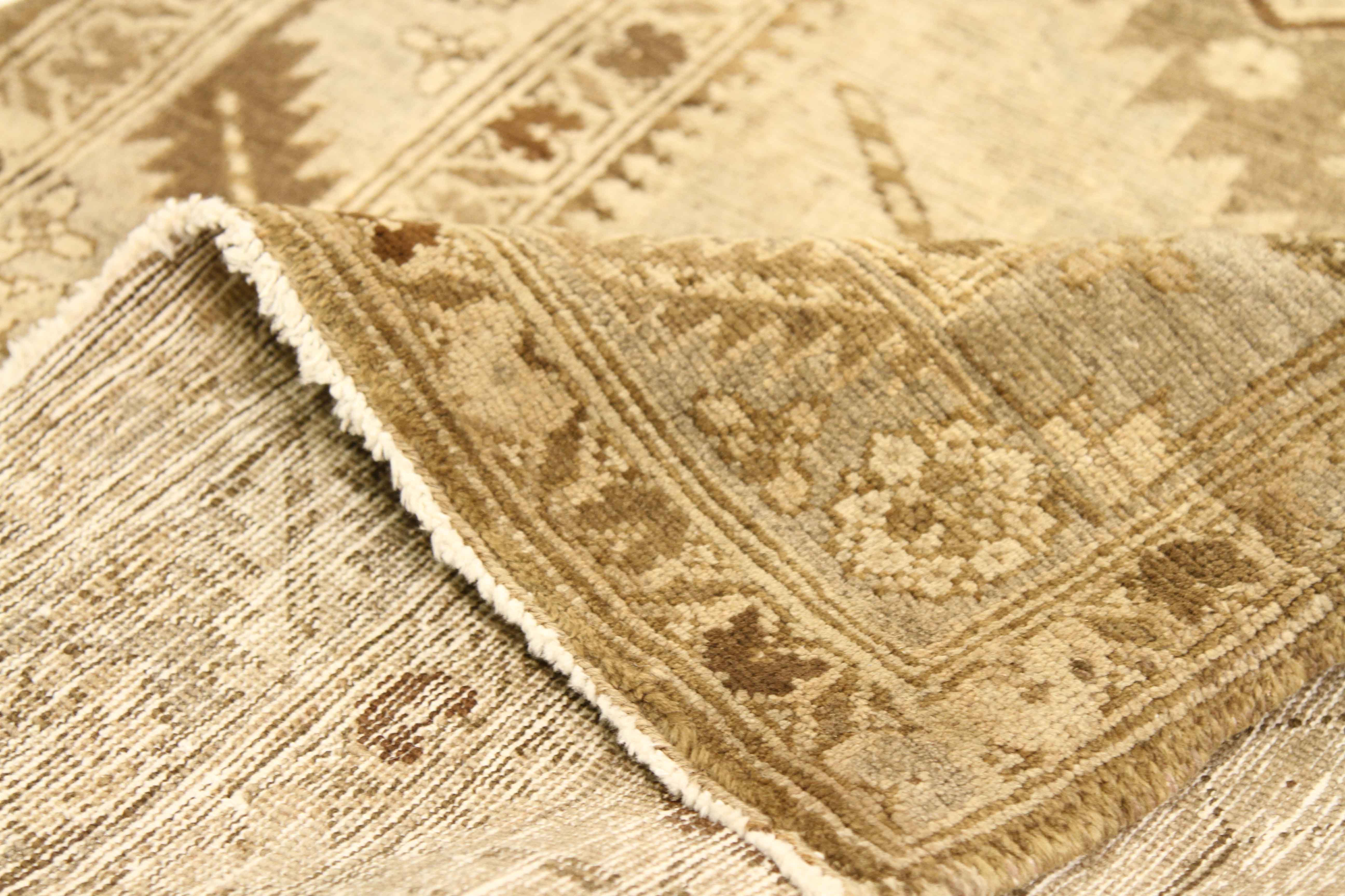 Thumbnail 2 for Antique Persian Heriz Transitional Rug 52158