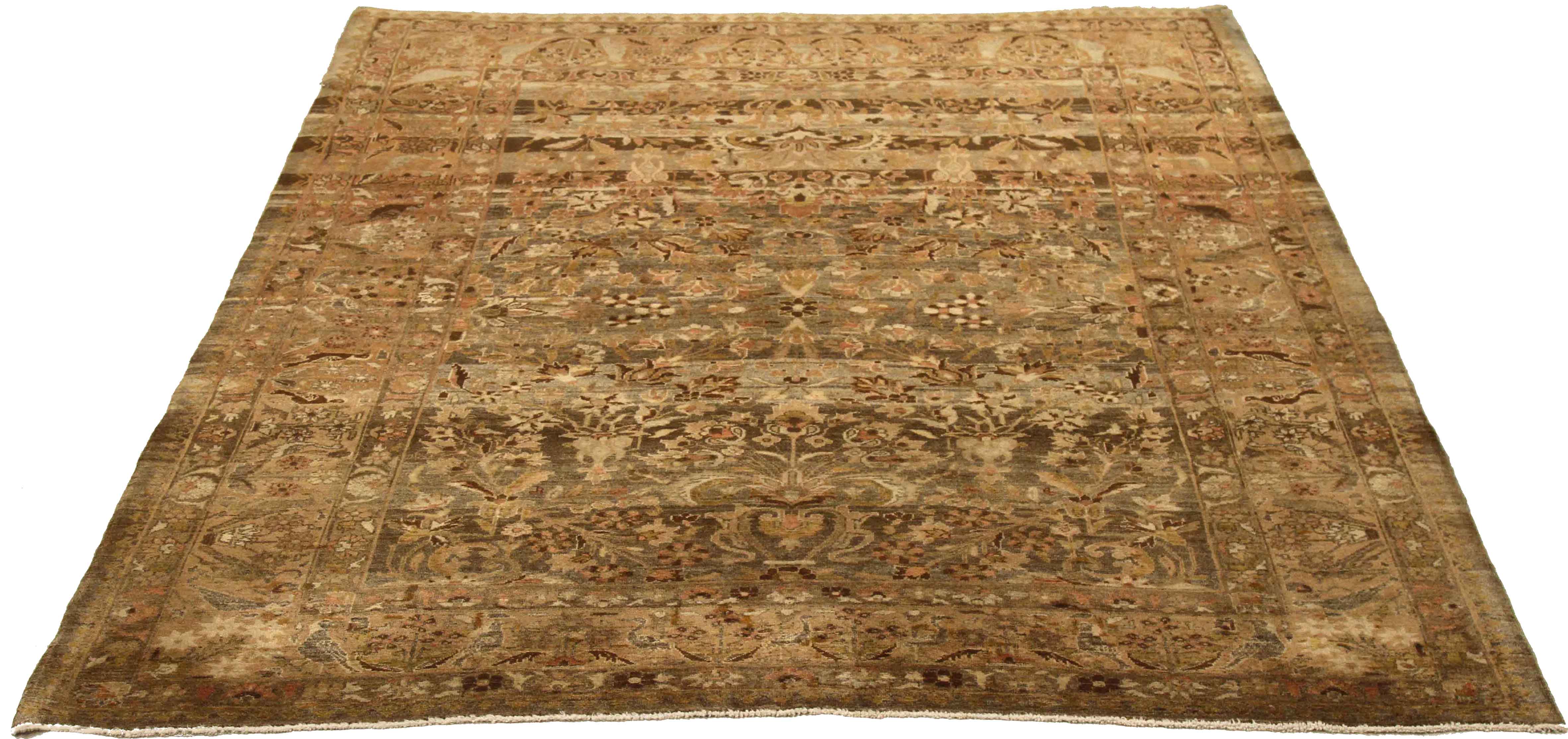 Thumbnail 8 for Antique Persian Shiraz Transitional Rug 75931