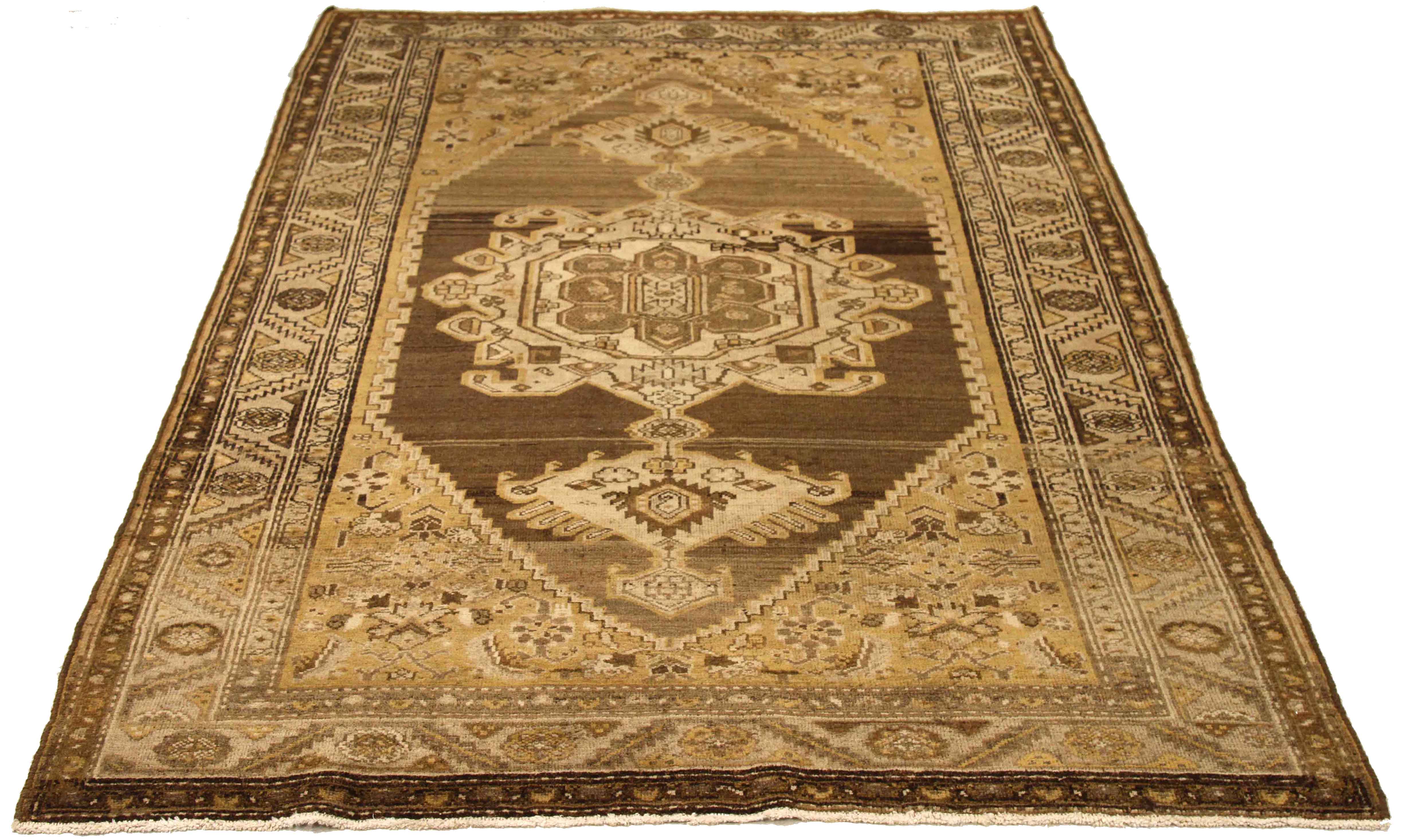 Thumbnail 6 for Antique Persian Malayer Traditional Rug 75932