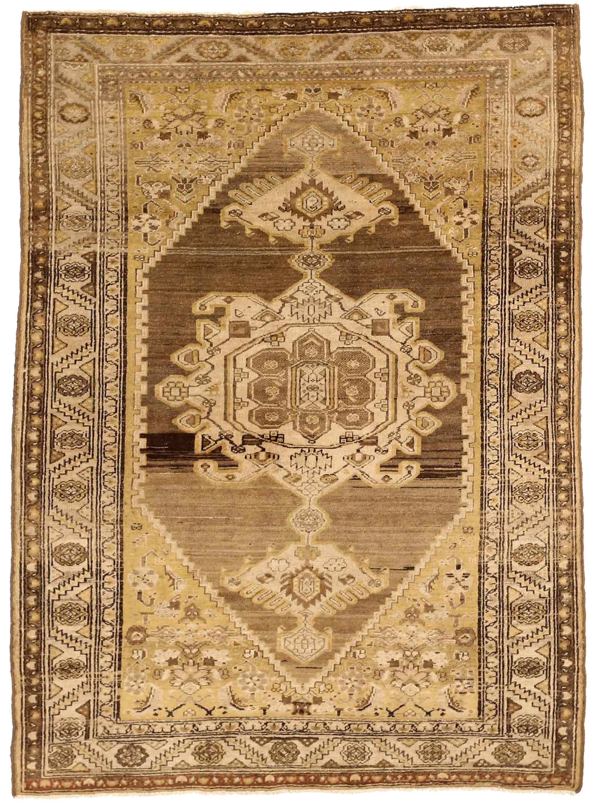 Thumbnail 10 for Antique Persian Malayer Traditional Rug 75932