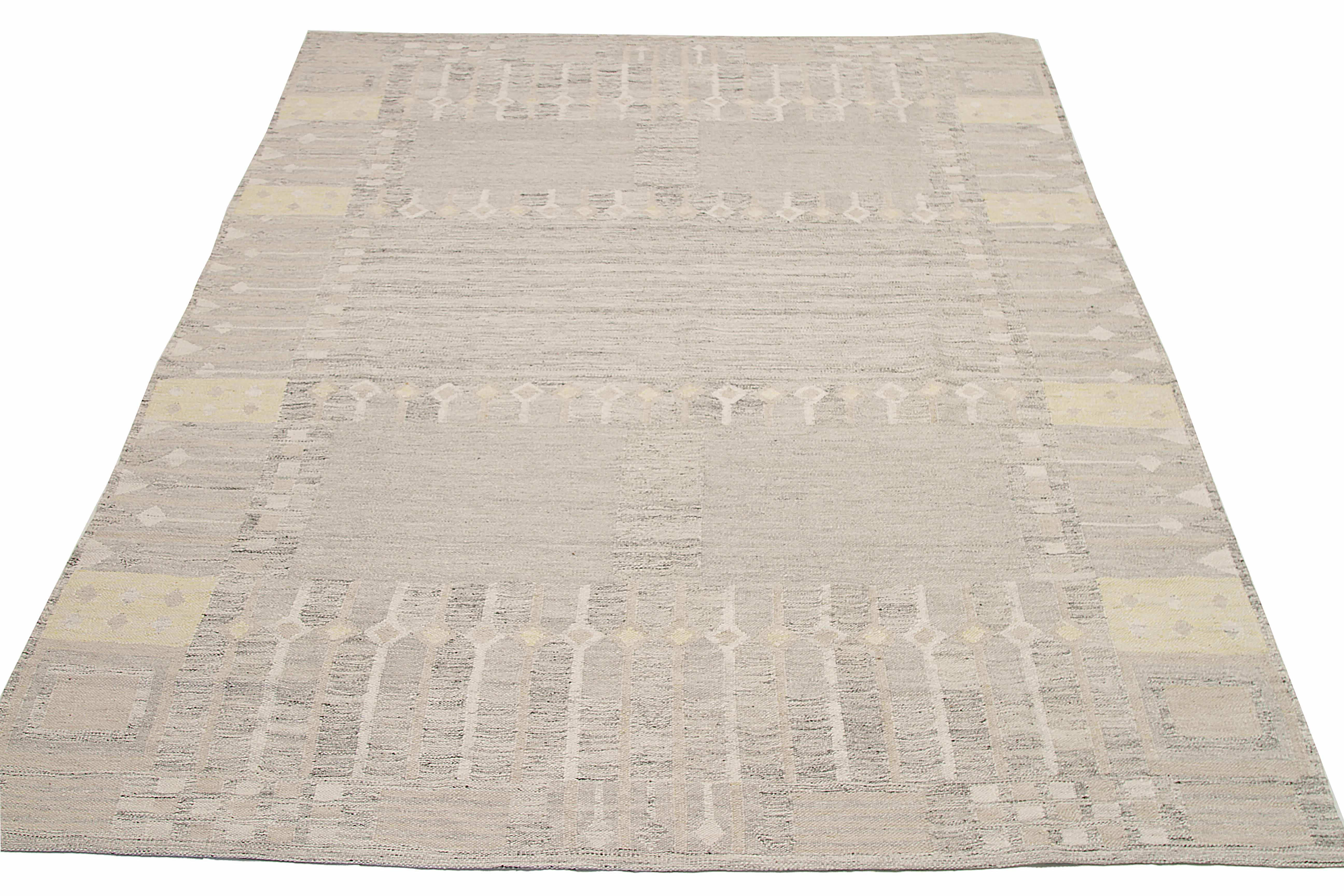 Thumbnail 6 for Scandinavia Scandinavia Tribal Rug 92592