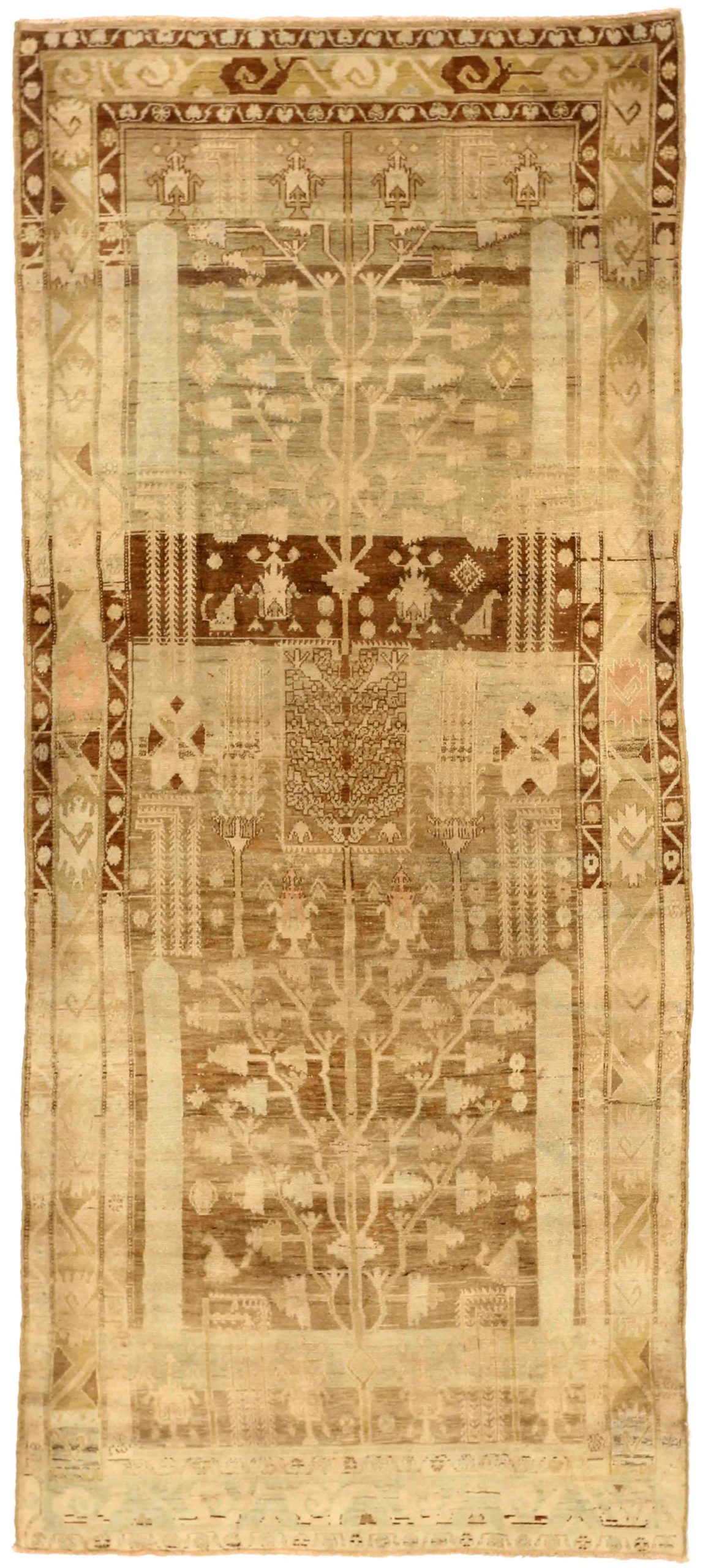 Thumbnail 3 for Antique Persian Malayer Transitional Rug 76005