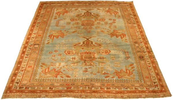 Thumbnail 15 for Antique Persian Sirjan Transitional Rug 75966