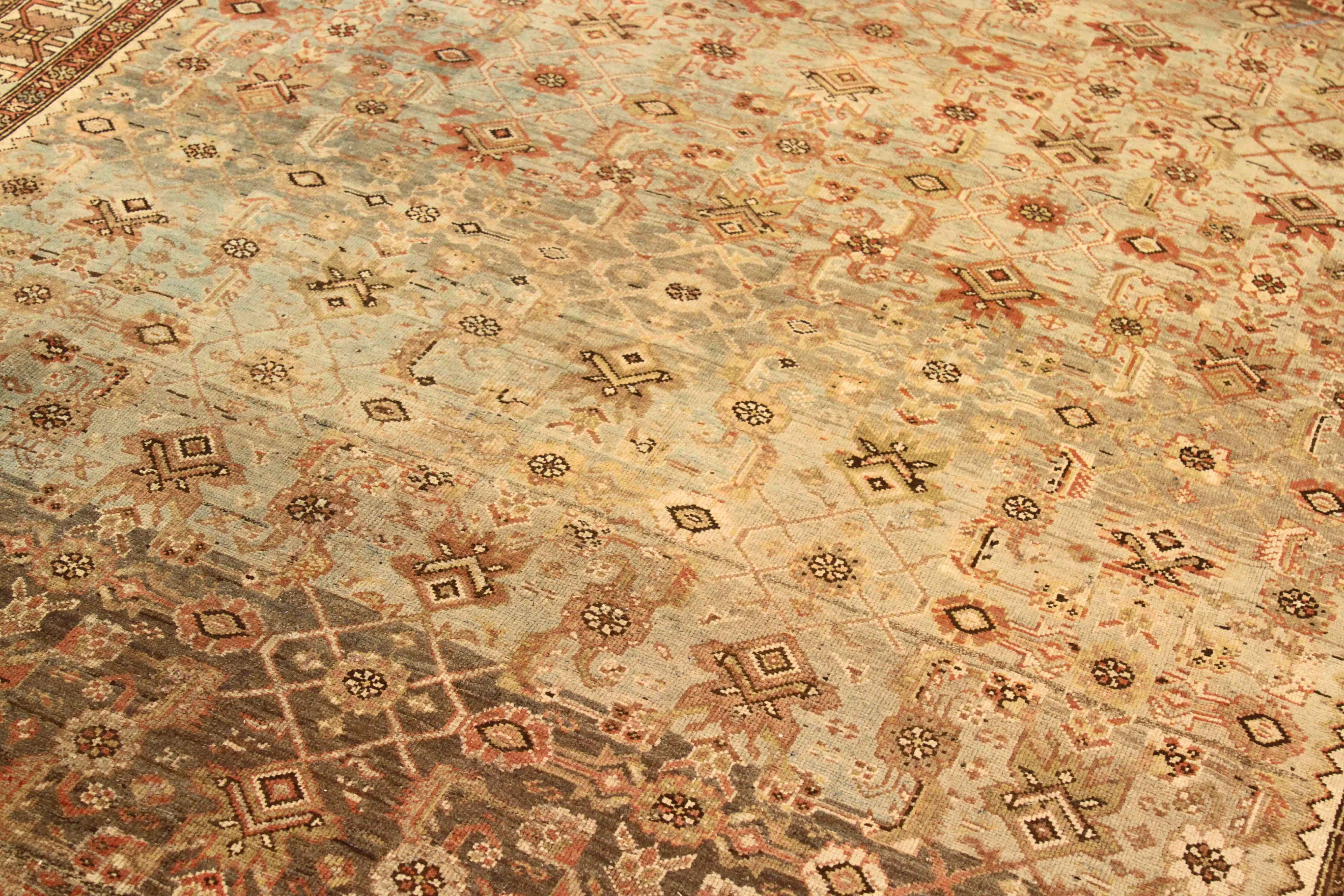 Thumbnail 2 for Antique Persian Malayer Transitional Rug 76000