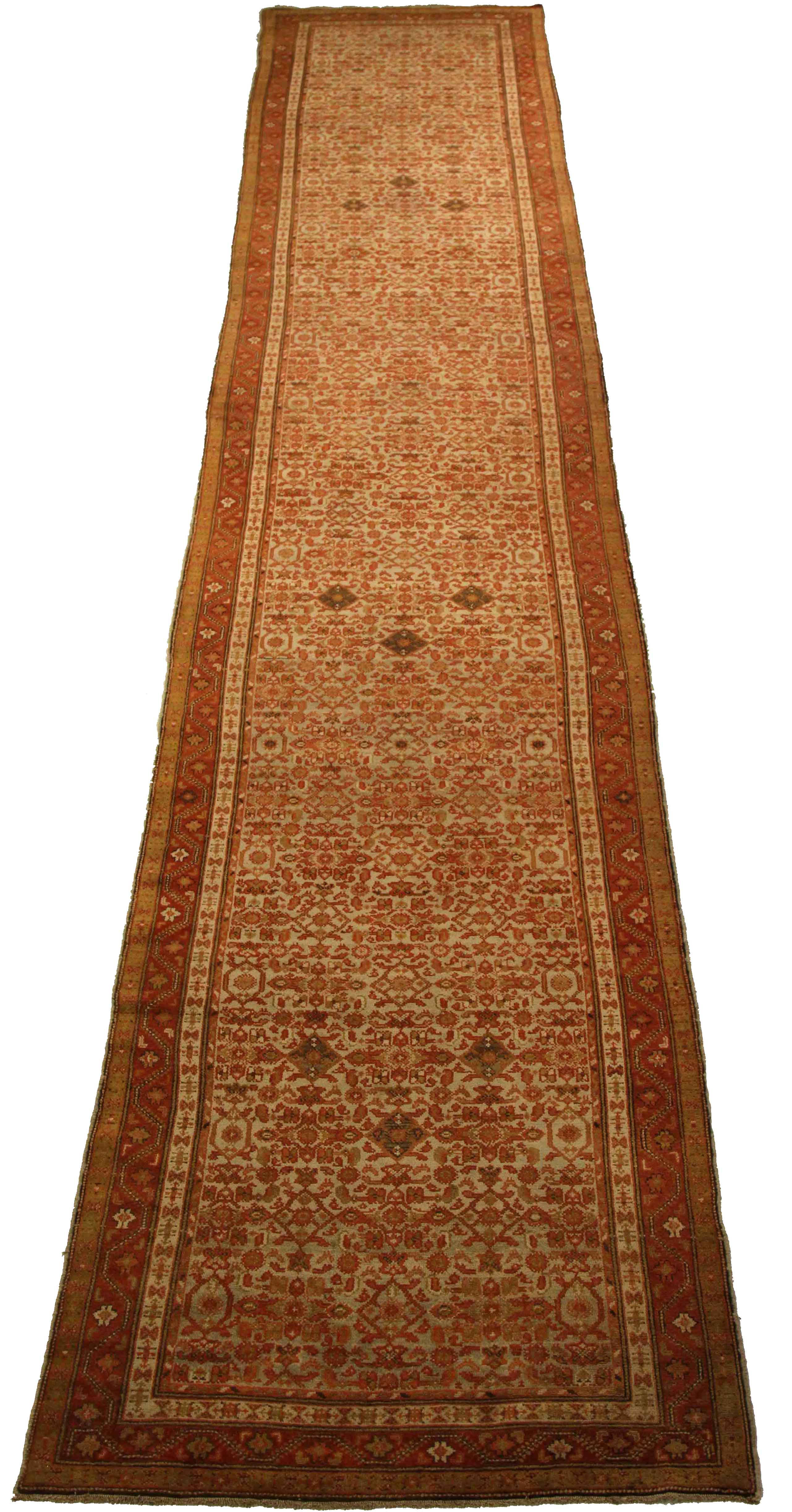 Thumbnail 5 for Antique Persian Malayer Traditional Rug 75957