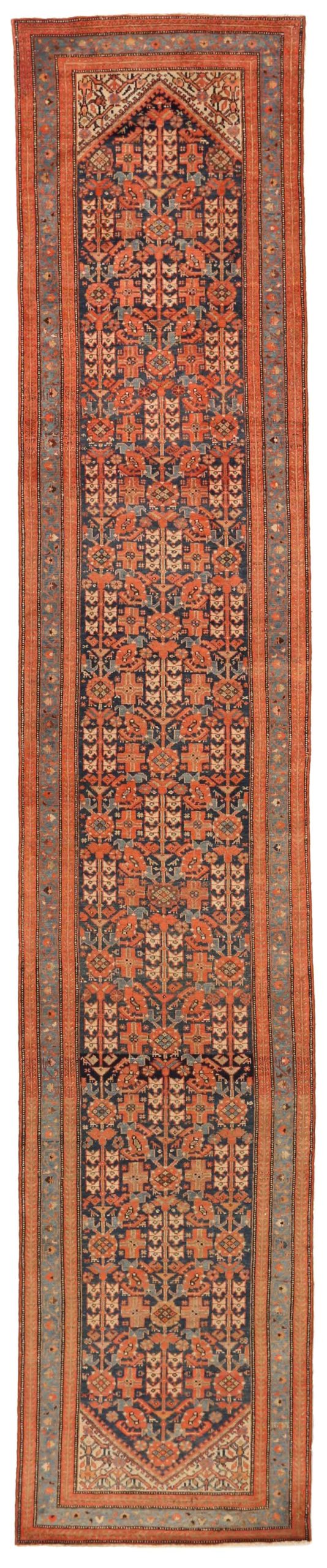 Thumbnail 9 for Antique Persian Malayer Traditional Rug 75959