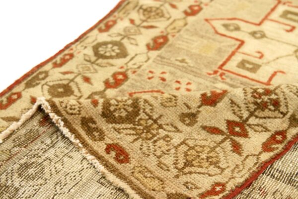 Thumbnail 14 for Antique Persian Heriz Traditional Rug 75960