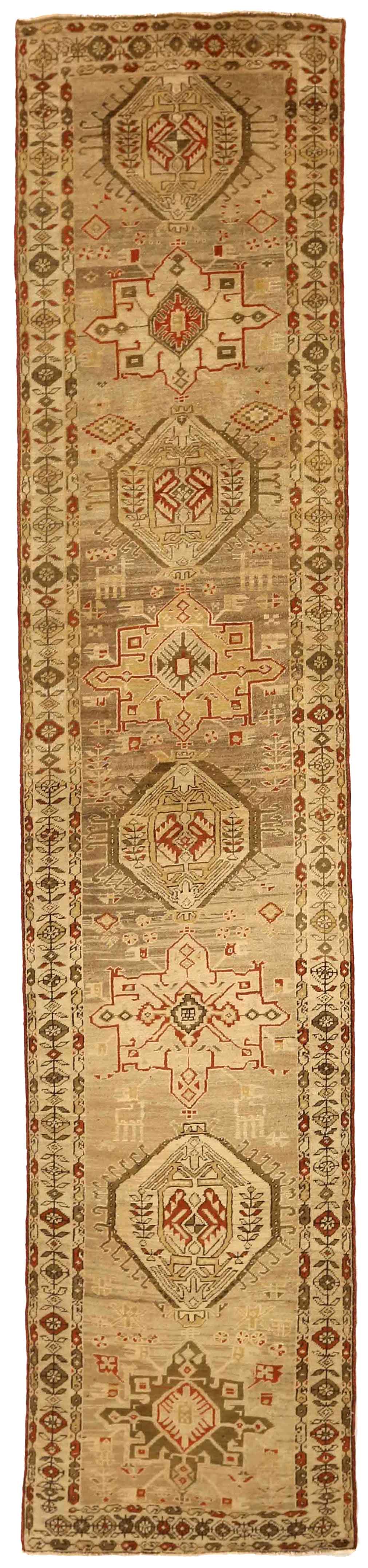 Thumbnail 7 for Antique Persian Heriz Traditional Rug 75960