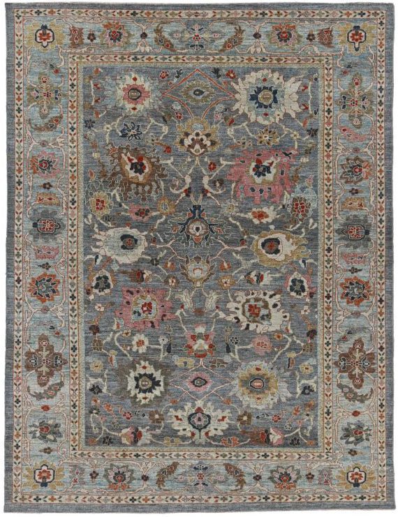 Thumbnail 3 for Turkey Sultanabad Tribal Rug 91074