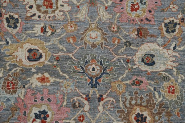 Thumbnail 8 for Turkey Sultanabad Tribal Rug 91074