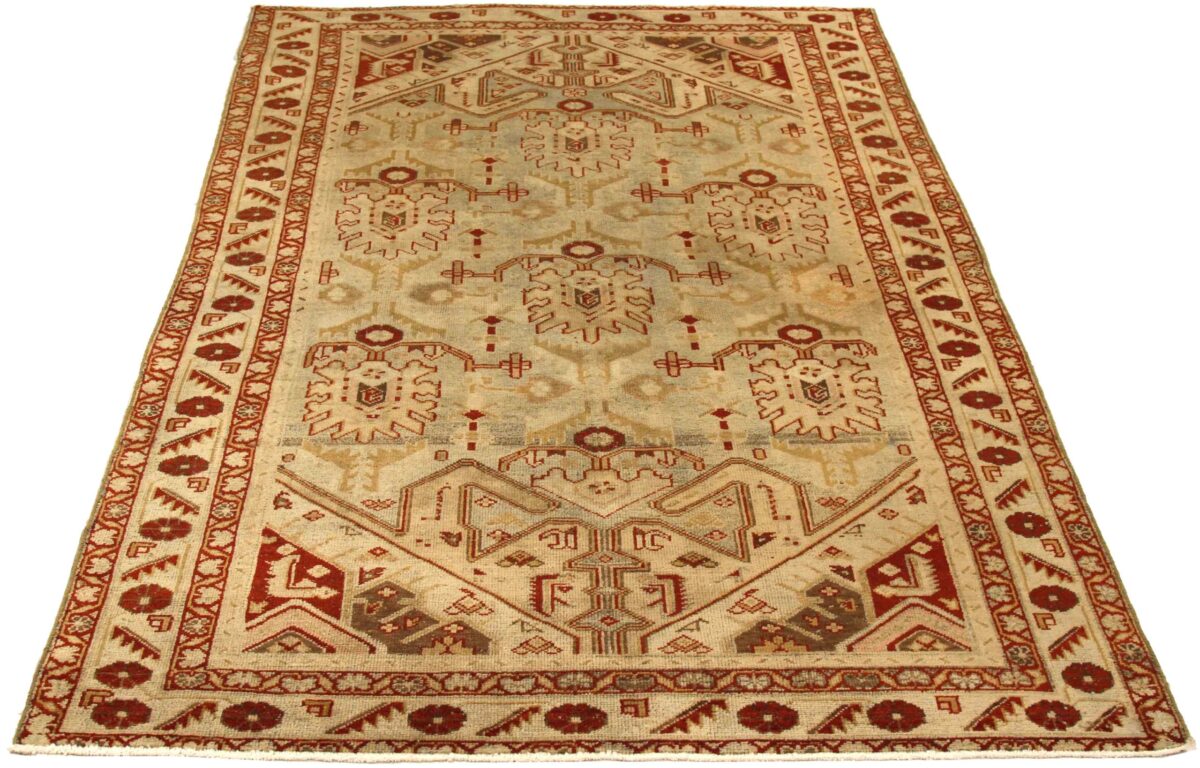 Thumbnail 12 for Antique Persian Malayer Traditional Rug 75965