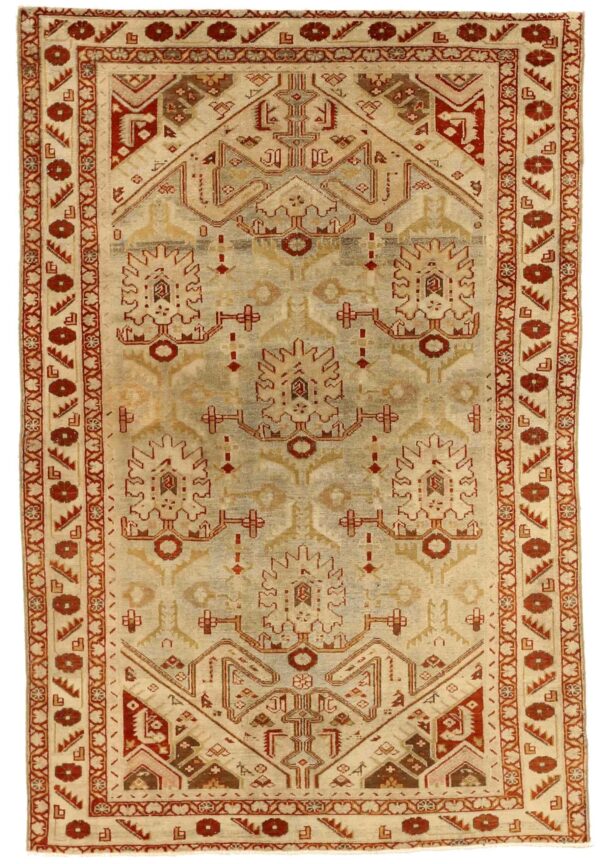 Thumbnail 13 for Antique Persian Malayer Traditional Rug 75965
