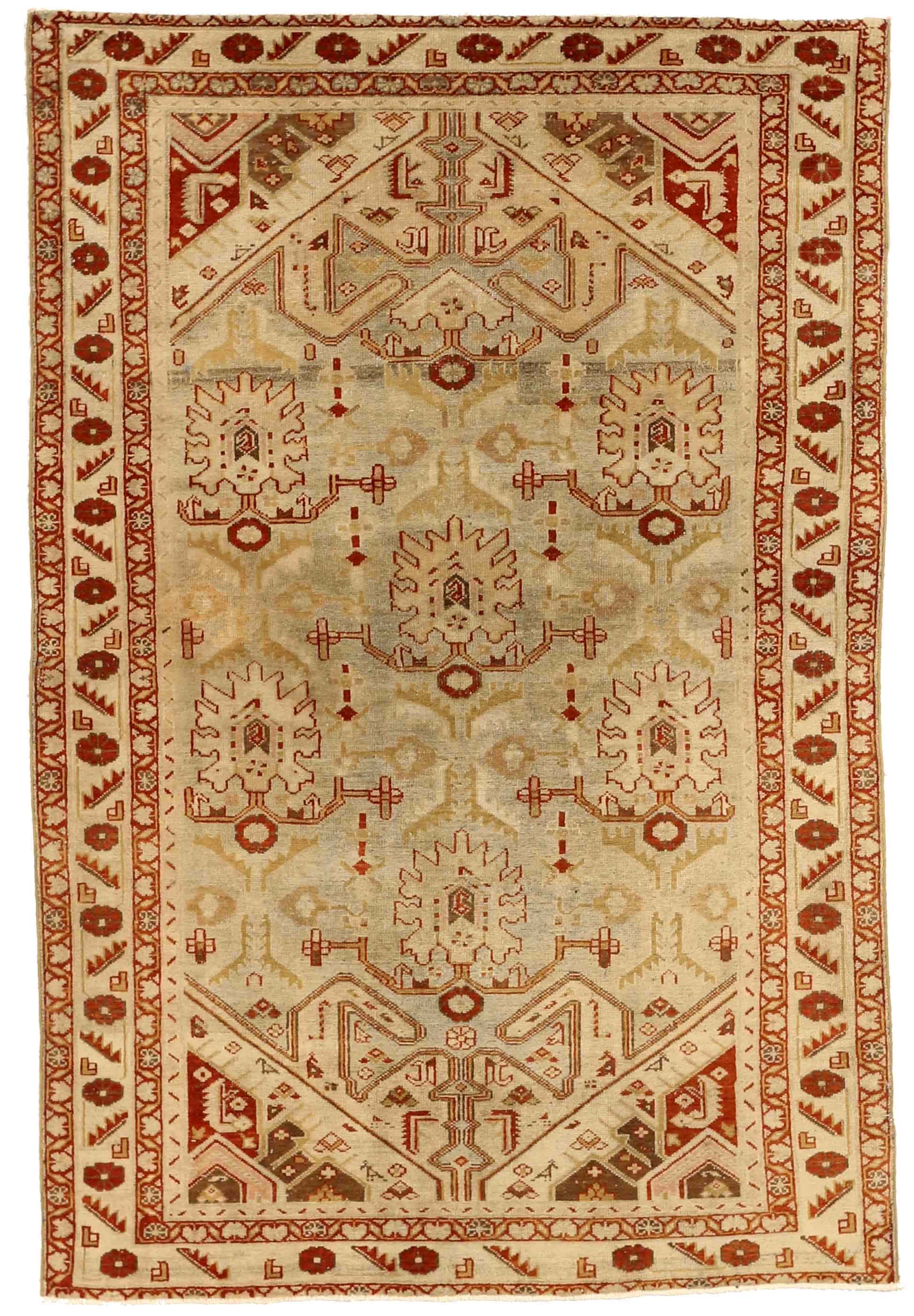 Thumbnail 10 for Antique Persian Malayer Traditional Rug 75965