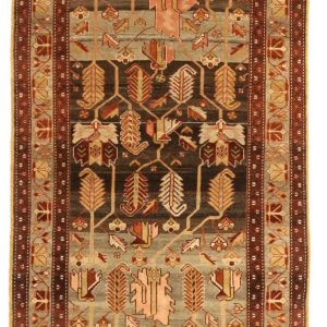 Thumbnail 15 for Antique Persian shahsavan Transitional Rug 75949