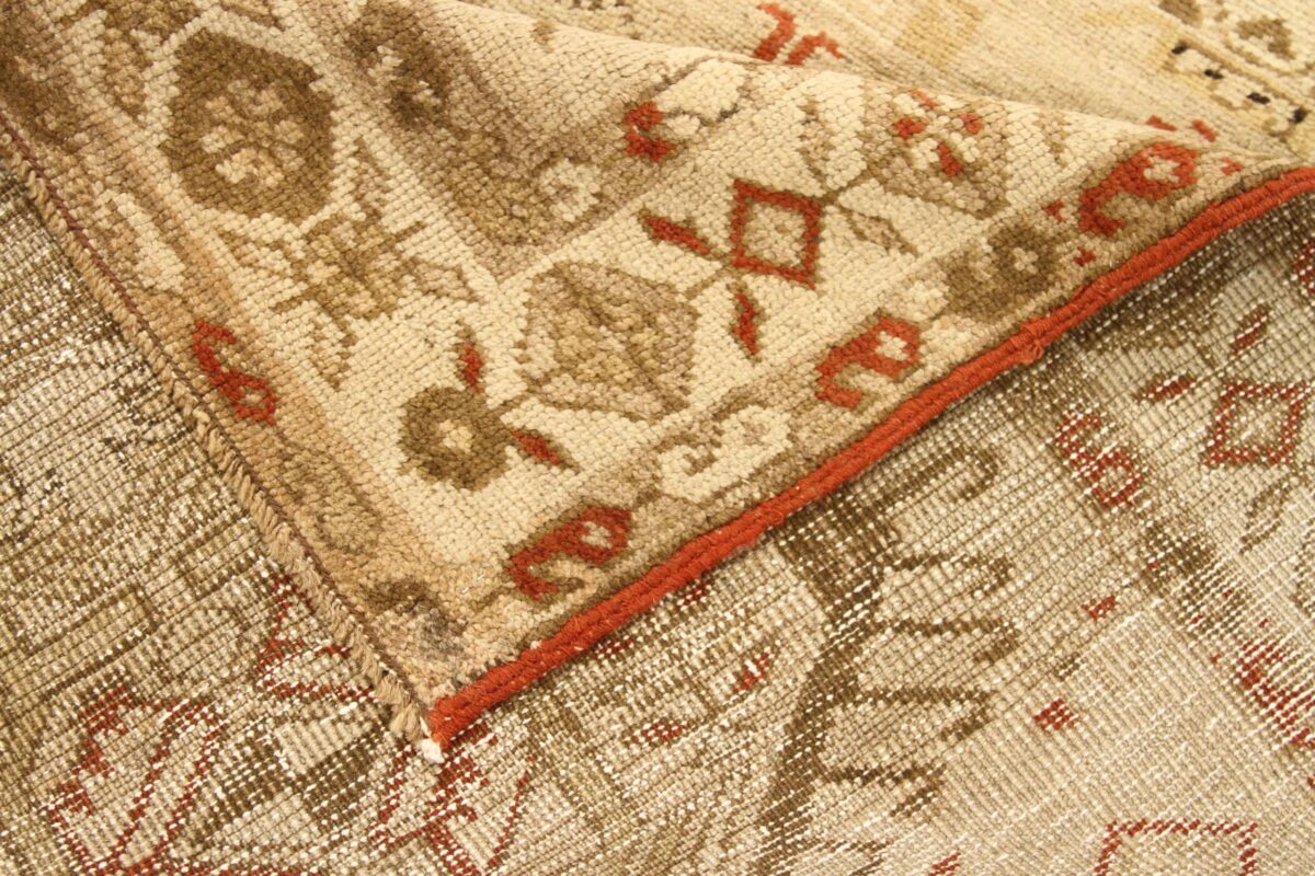 Thumbnail 11 for Antique Persian Heriz Traditional Rug 75954