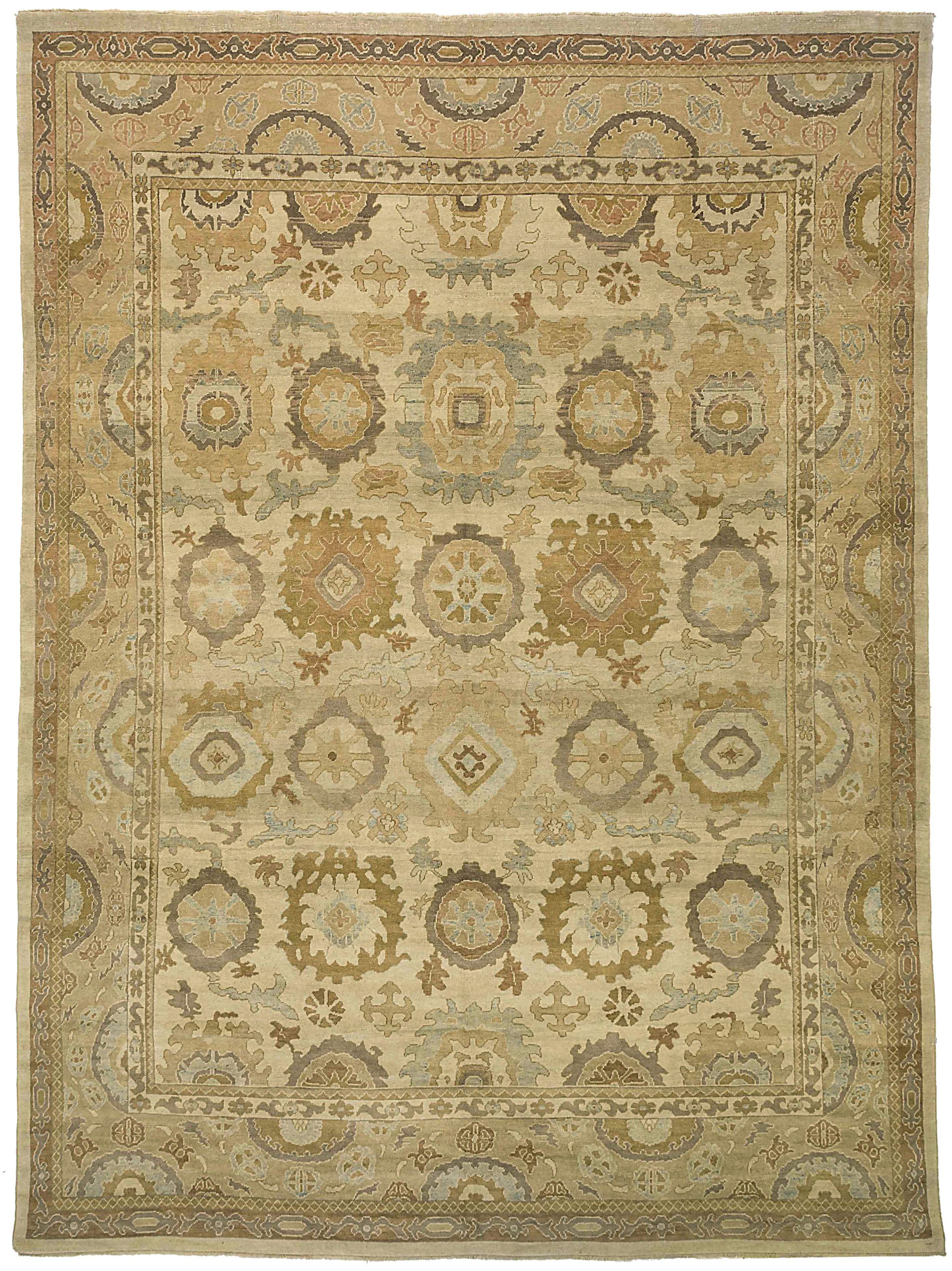 Thumbnail 7 for Turkey Oushak Transitional Rug 52622
