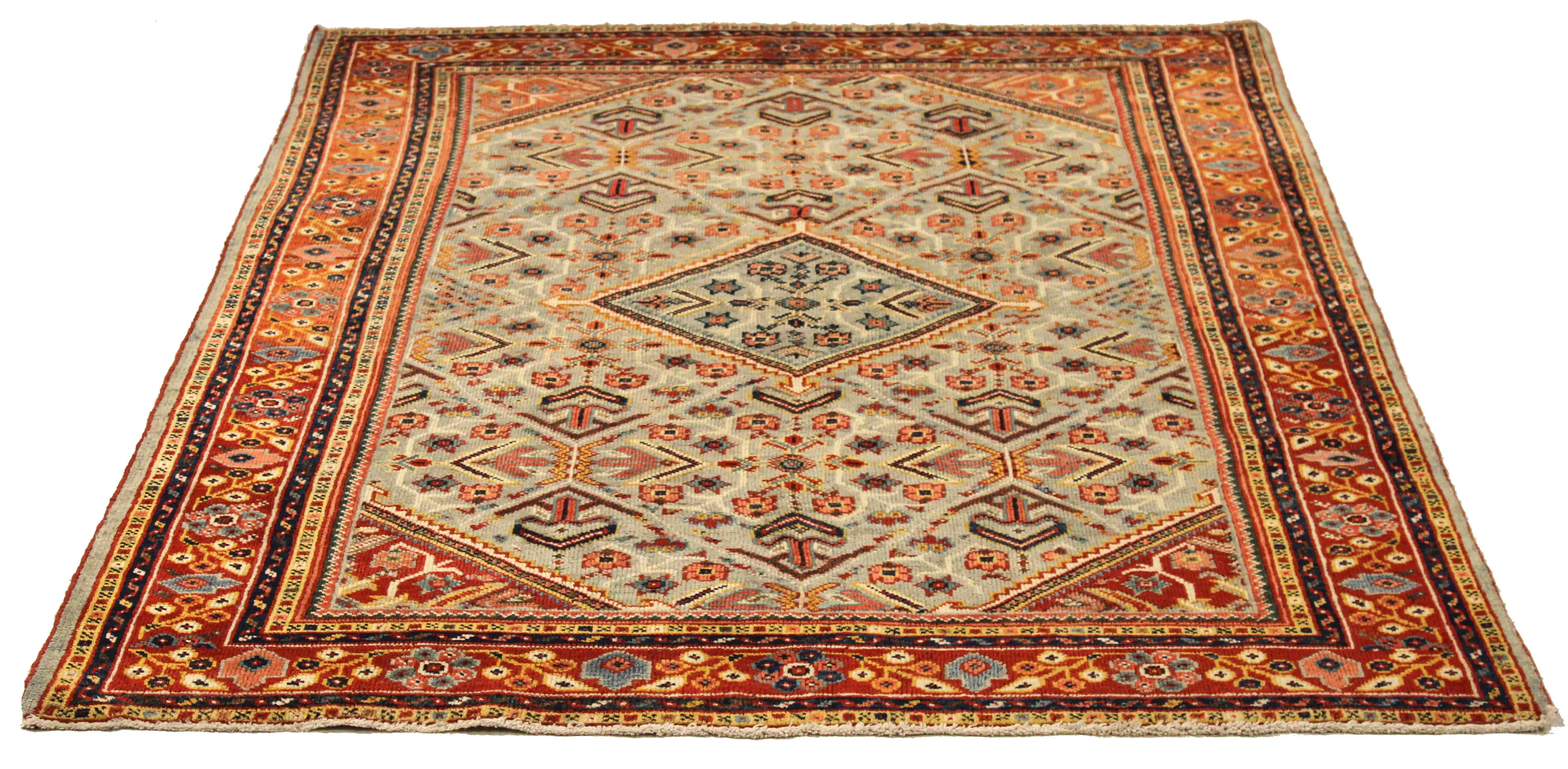 Thumbnail 11 for Persian Sultanabad Traditional Rug 52610