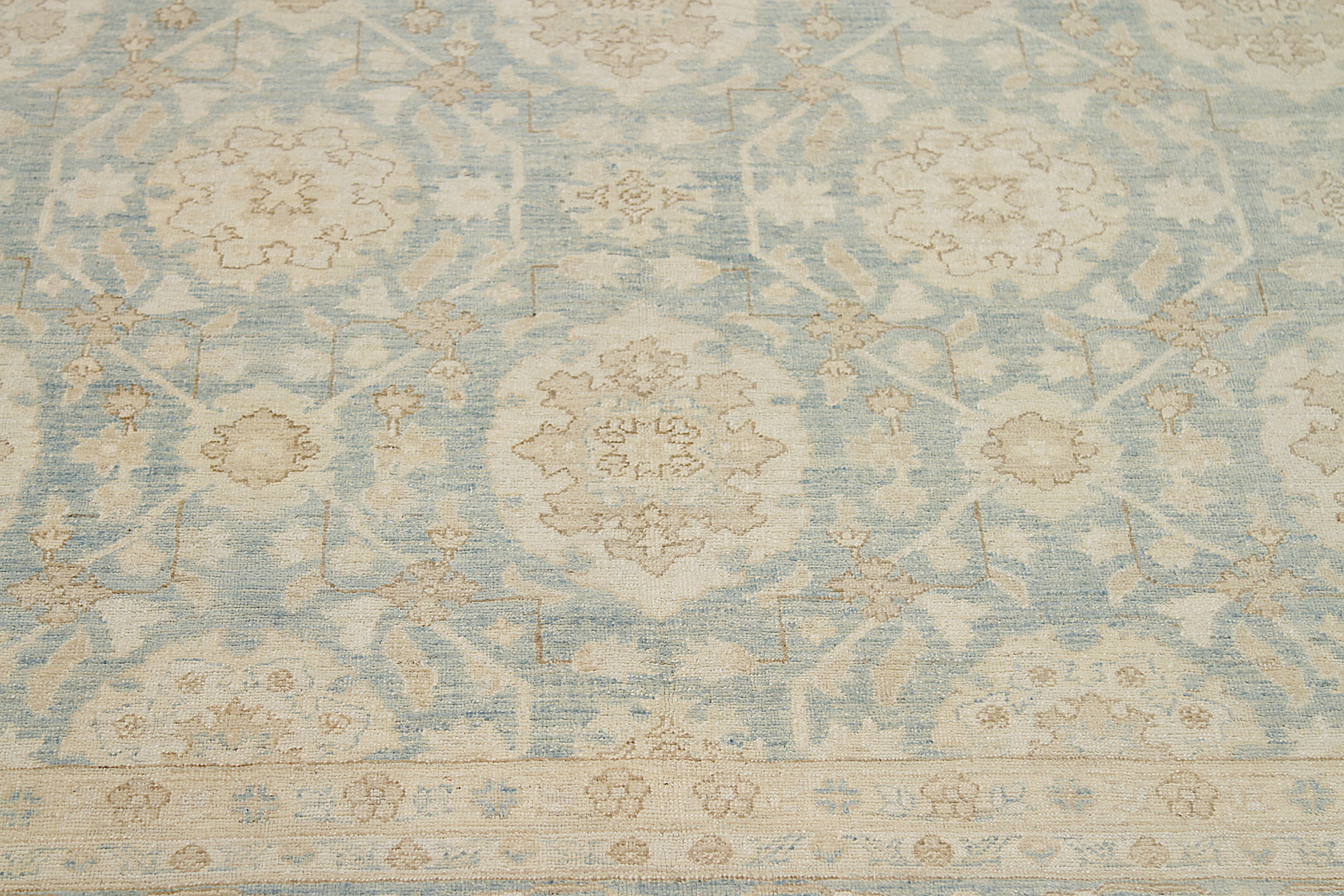 Thumbnail 2 for Afghanistan Tabriz Tribal Rug 92556