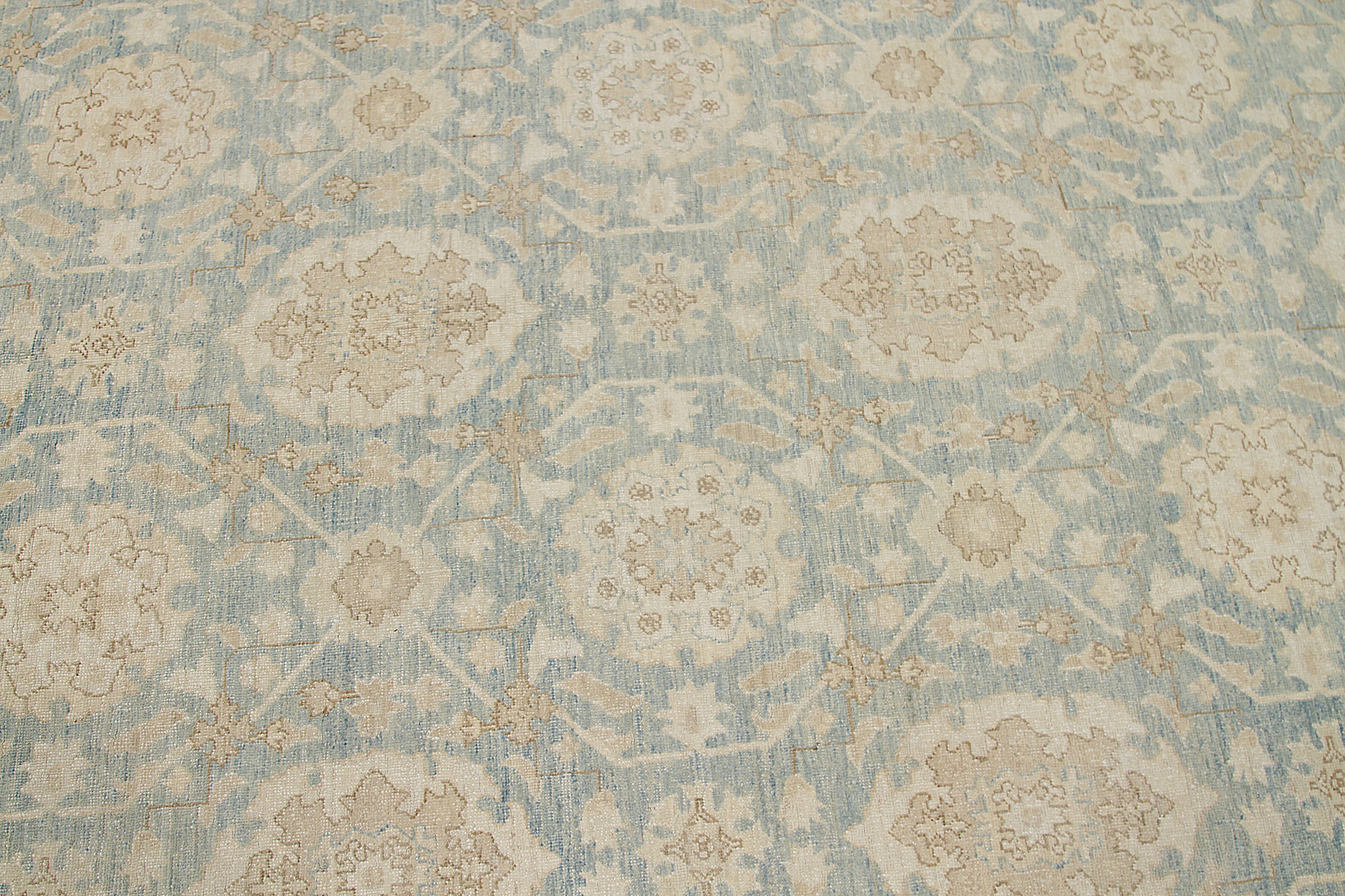 Thumbnail 7 for Afghanistan Tabriz Tribal Rug 92556