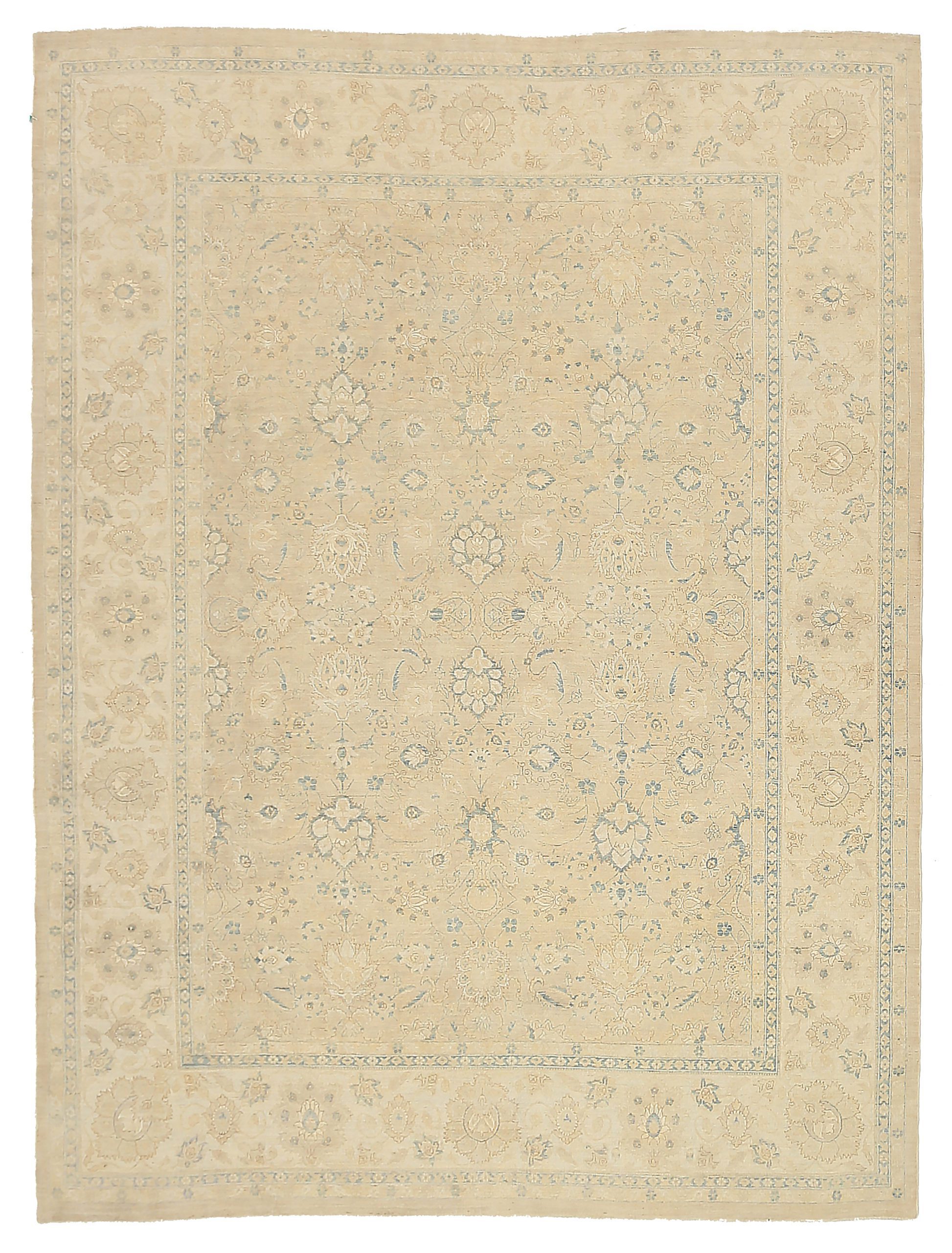 Thumbnail 13 for Afghanistan Tabriz Tribal Rug 92557