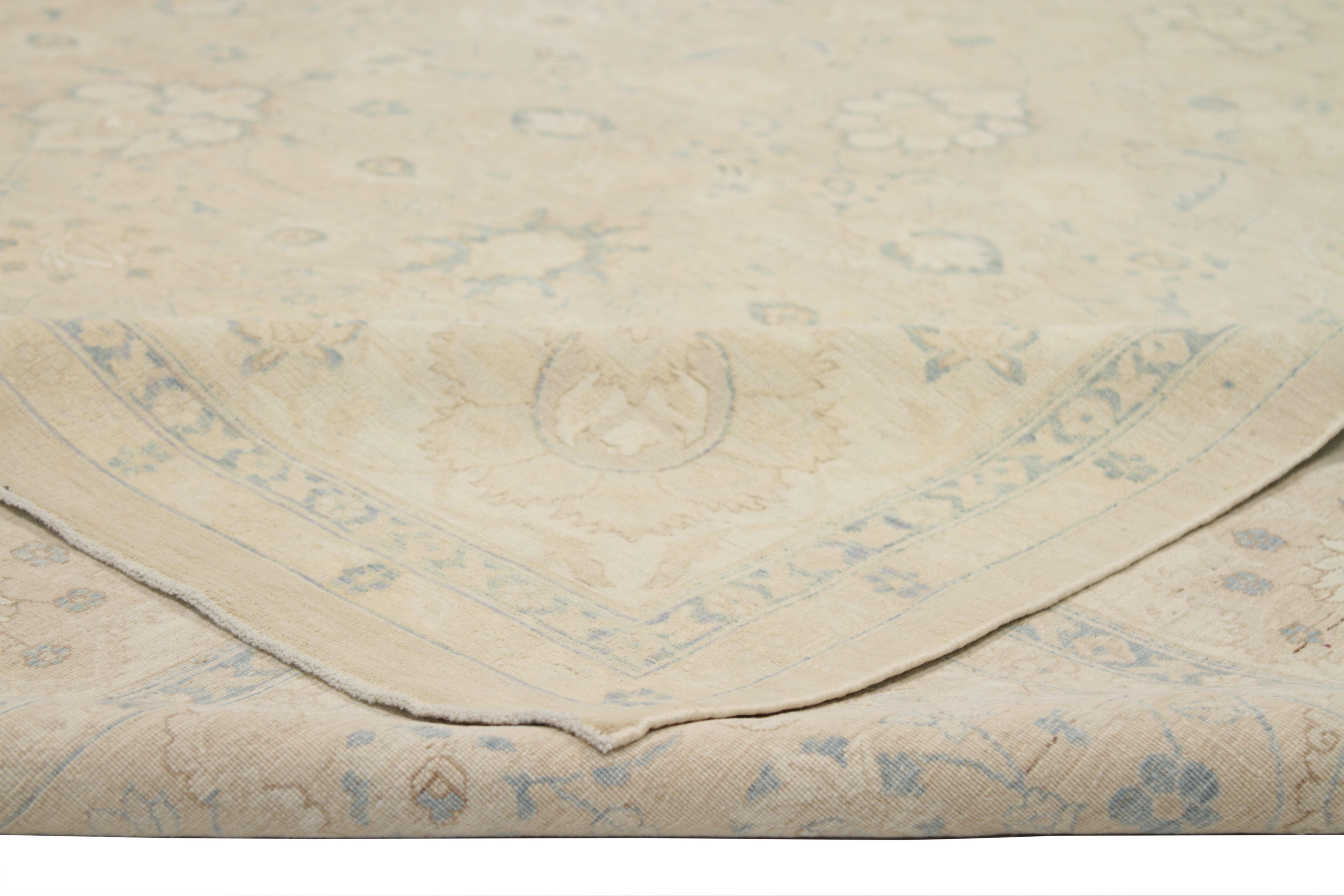 Thumbnail 12 for Afghanistan Tabriz Tribal Rug 92557