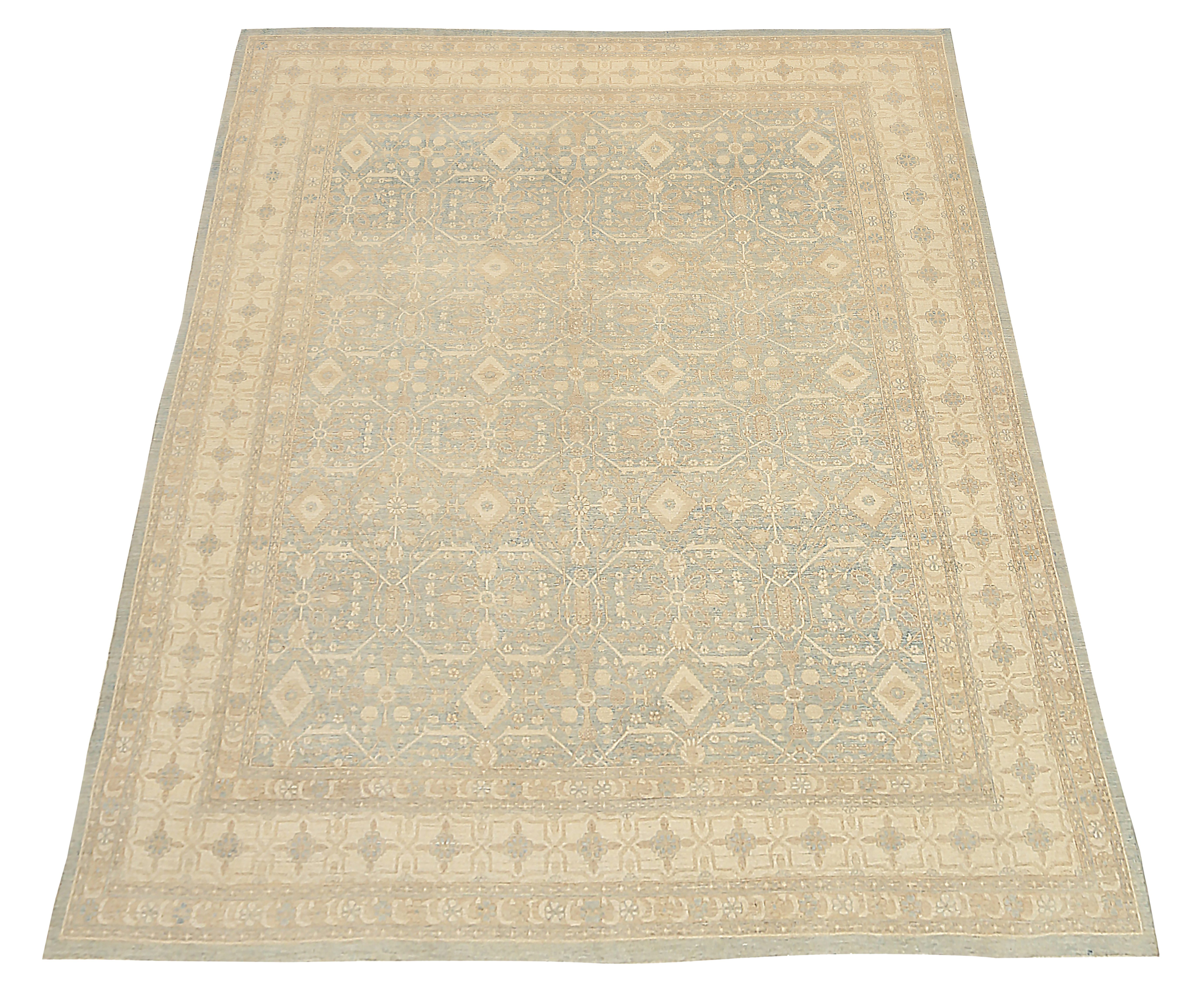 Thumbnail 8 for Afghanistan Tabriz Tribal Rug 92559