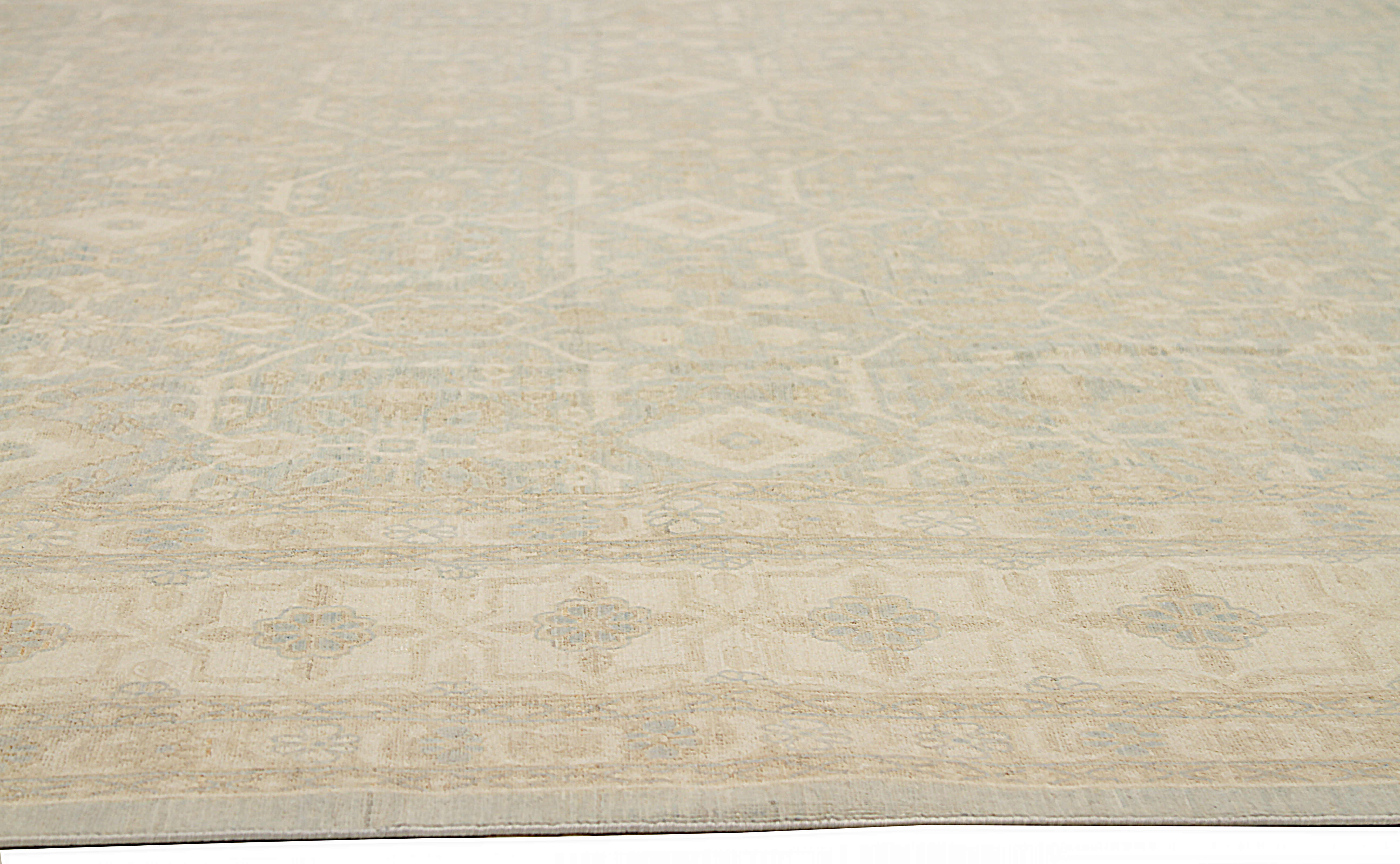 Thumbnail 5 for Afghanistan Tabriz Tribal Rug 92559