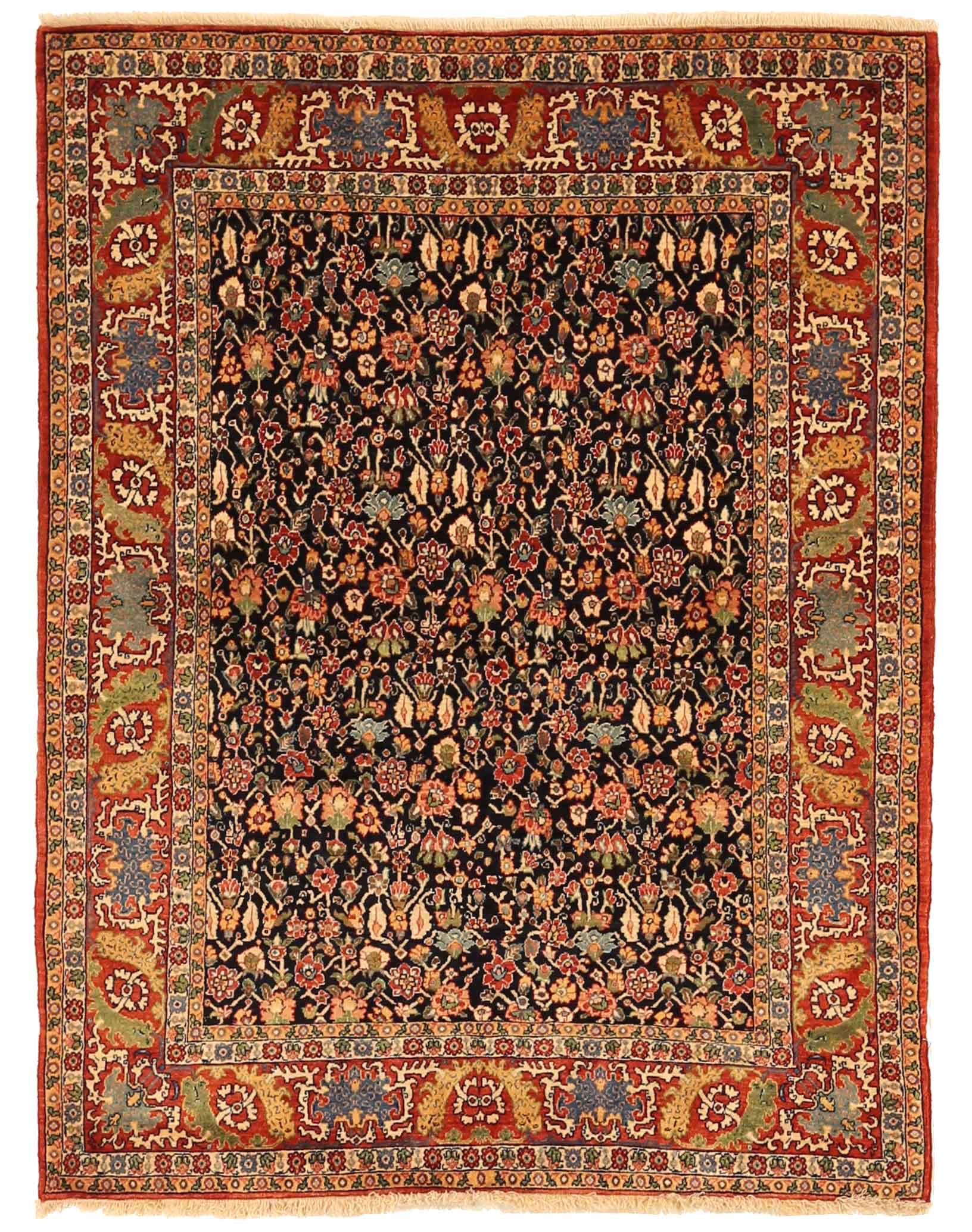 Thumbnail 8 for Antique Persian Bijar Traditional Rug 76030