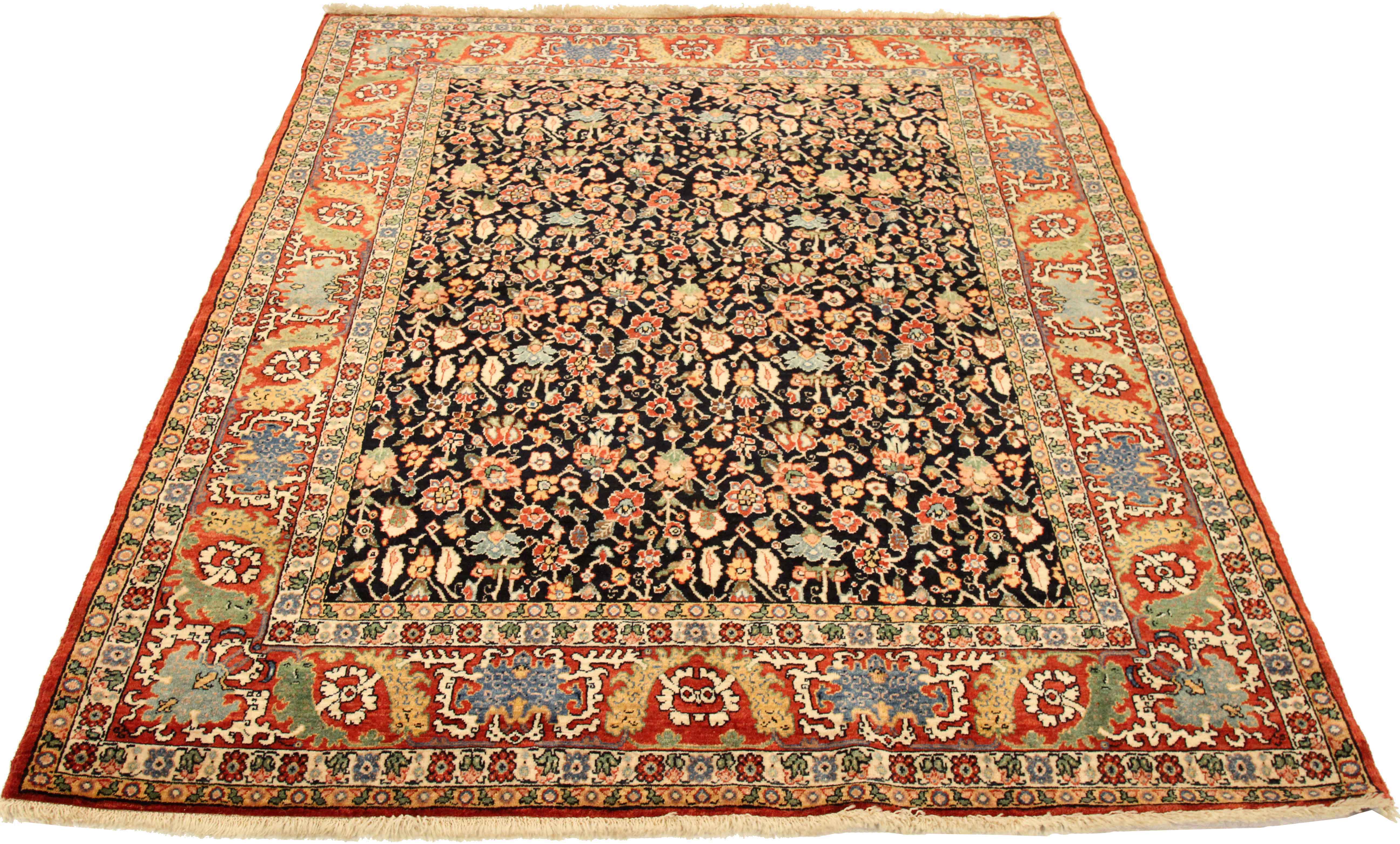 Thumbnail 2 for Antique Persian Bijar Traditional Rug 76030