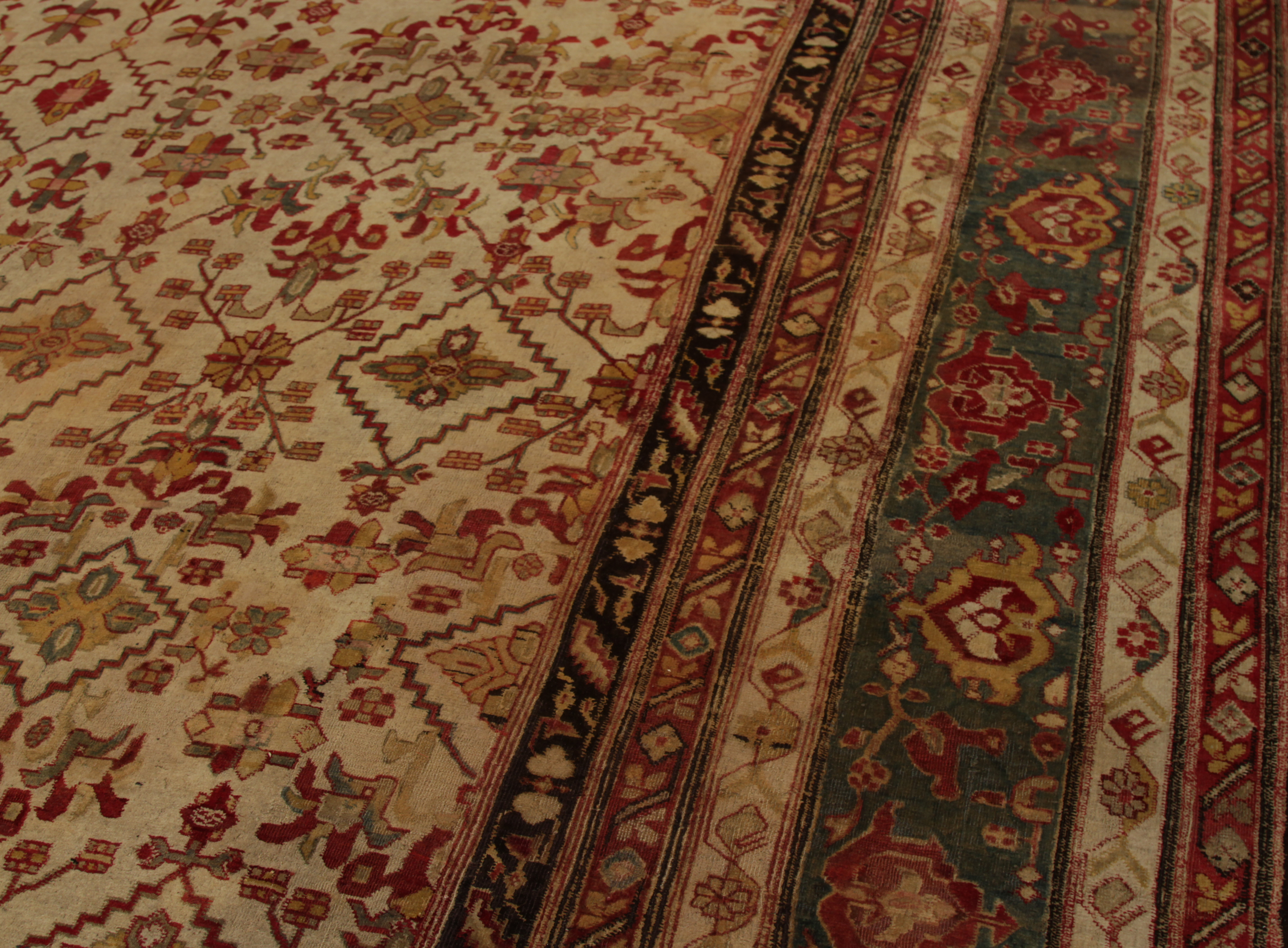 Thumbnail 6 for Antique India Agra Modern / Contemporary Rug 92566