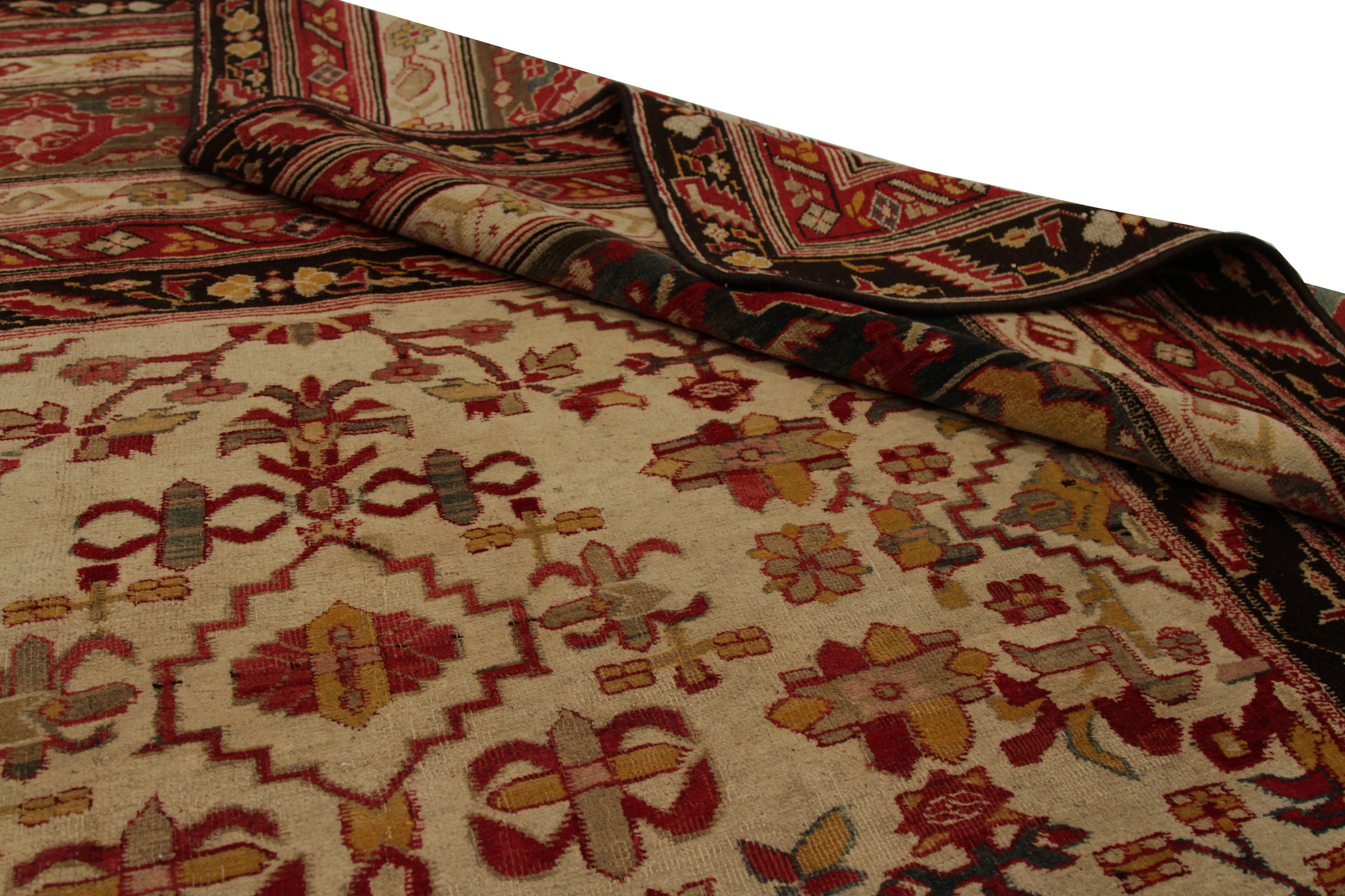 Thumbnail 7 for Antique India Agra Modern / Contemporary Rug 92566