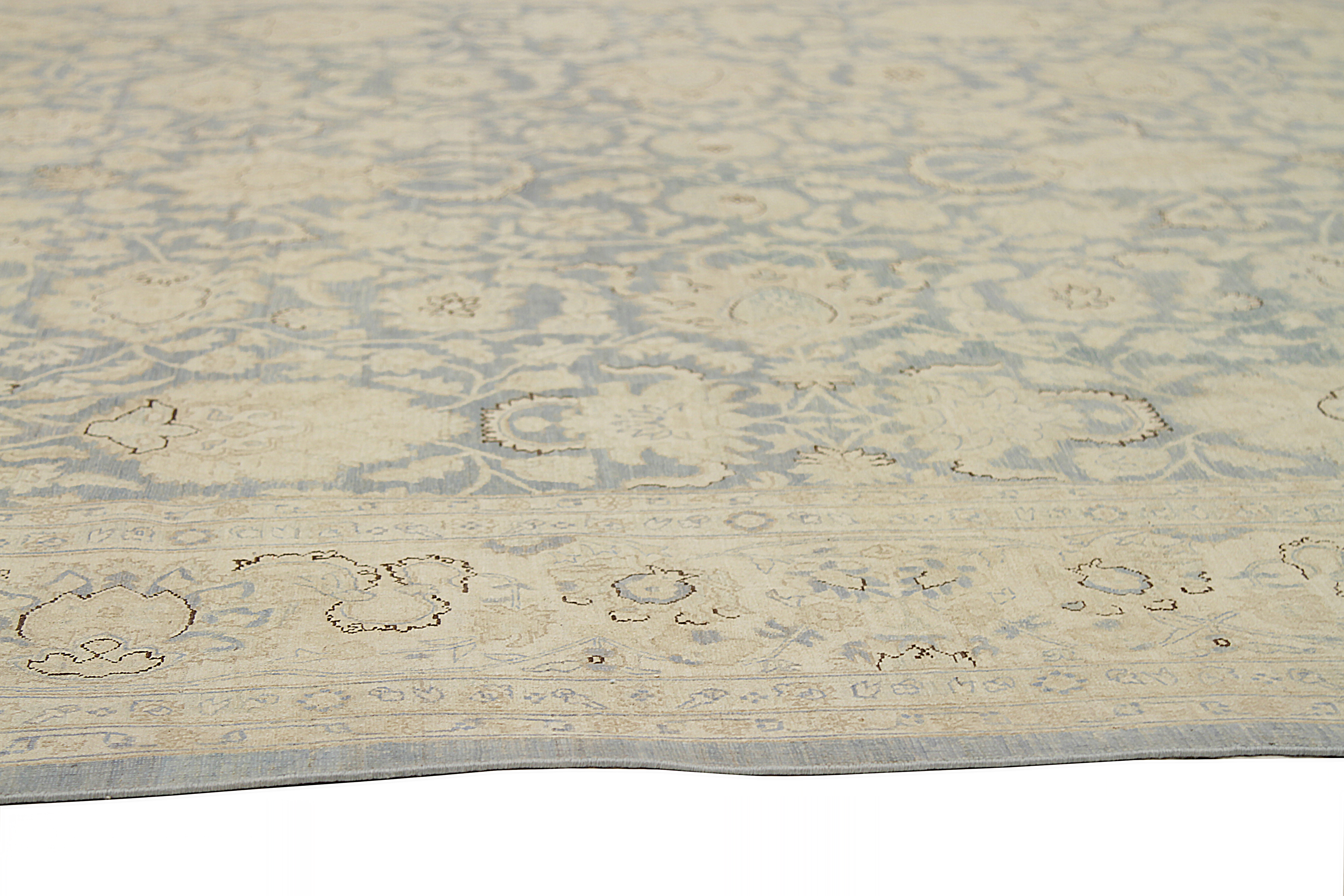 Thumbnail 5 for Afghanistan Tabriz Tribal Rug 92562