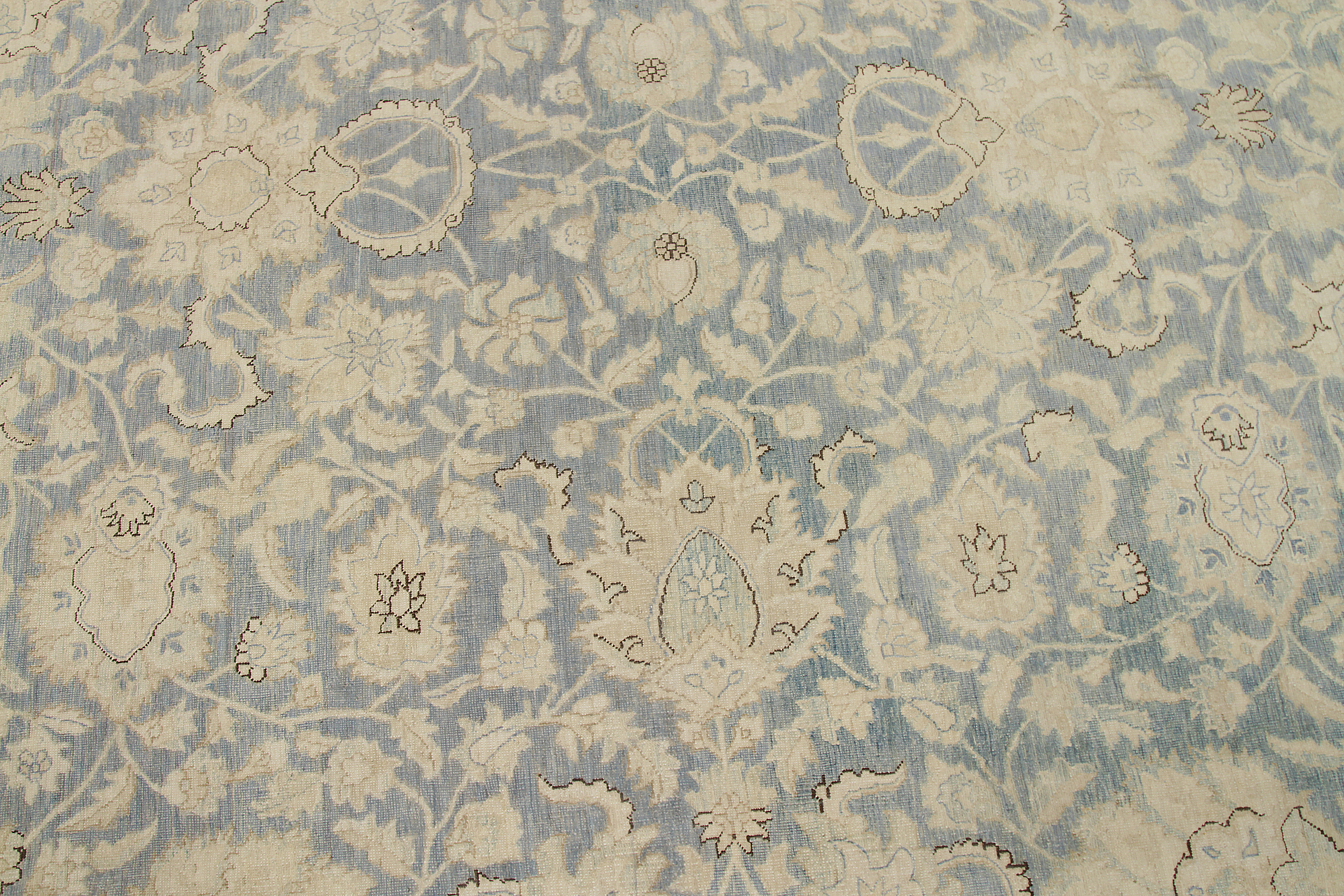 Thumbnail 4 for Afghanistan Tabriz Tribal Rug 92562