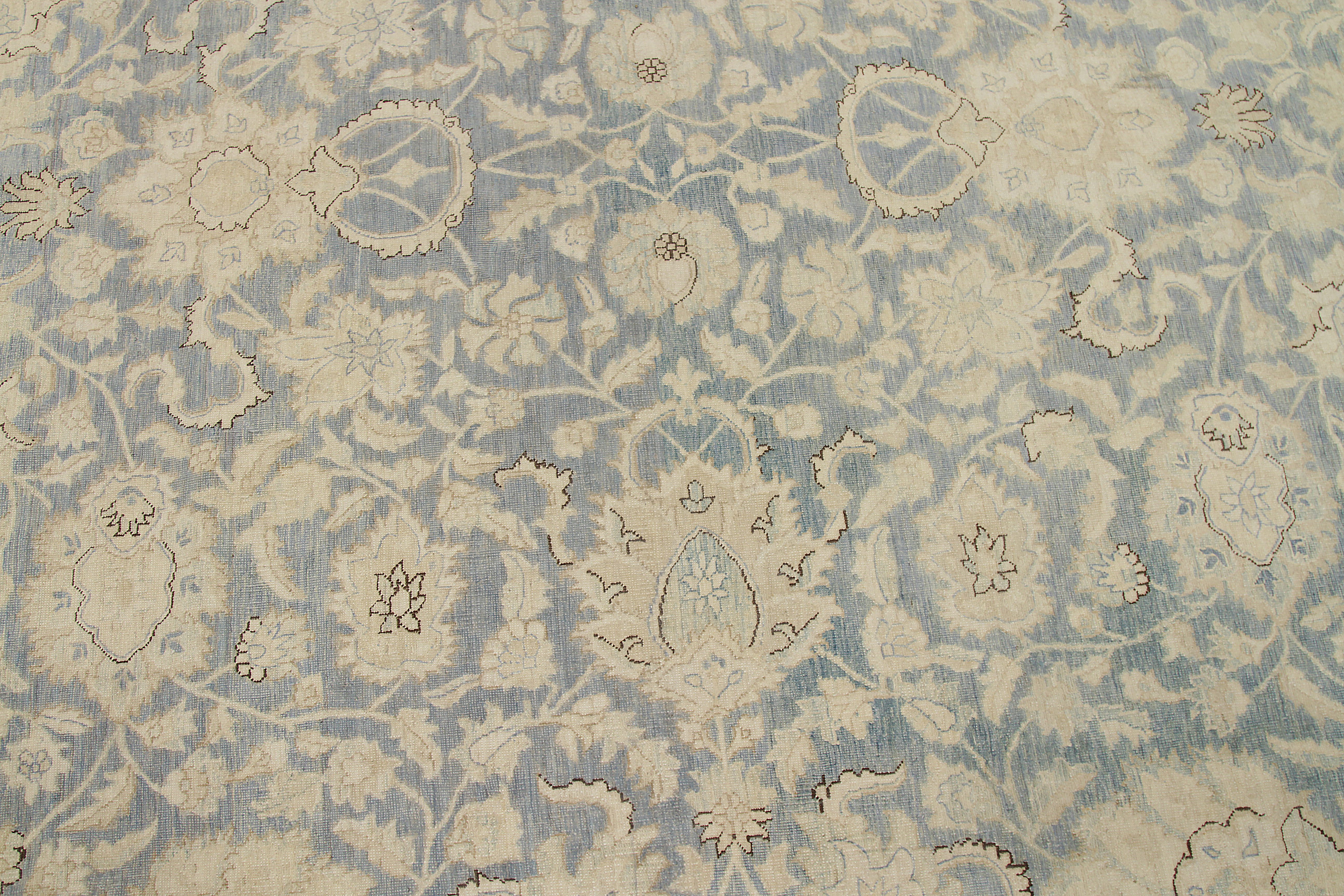 Thumbnail 7 for Afghanistan Tabriz Tribal Rug 92562