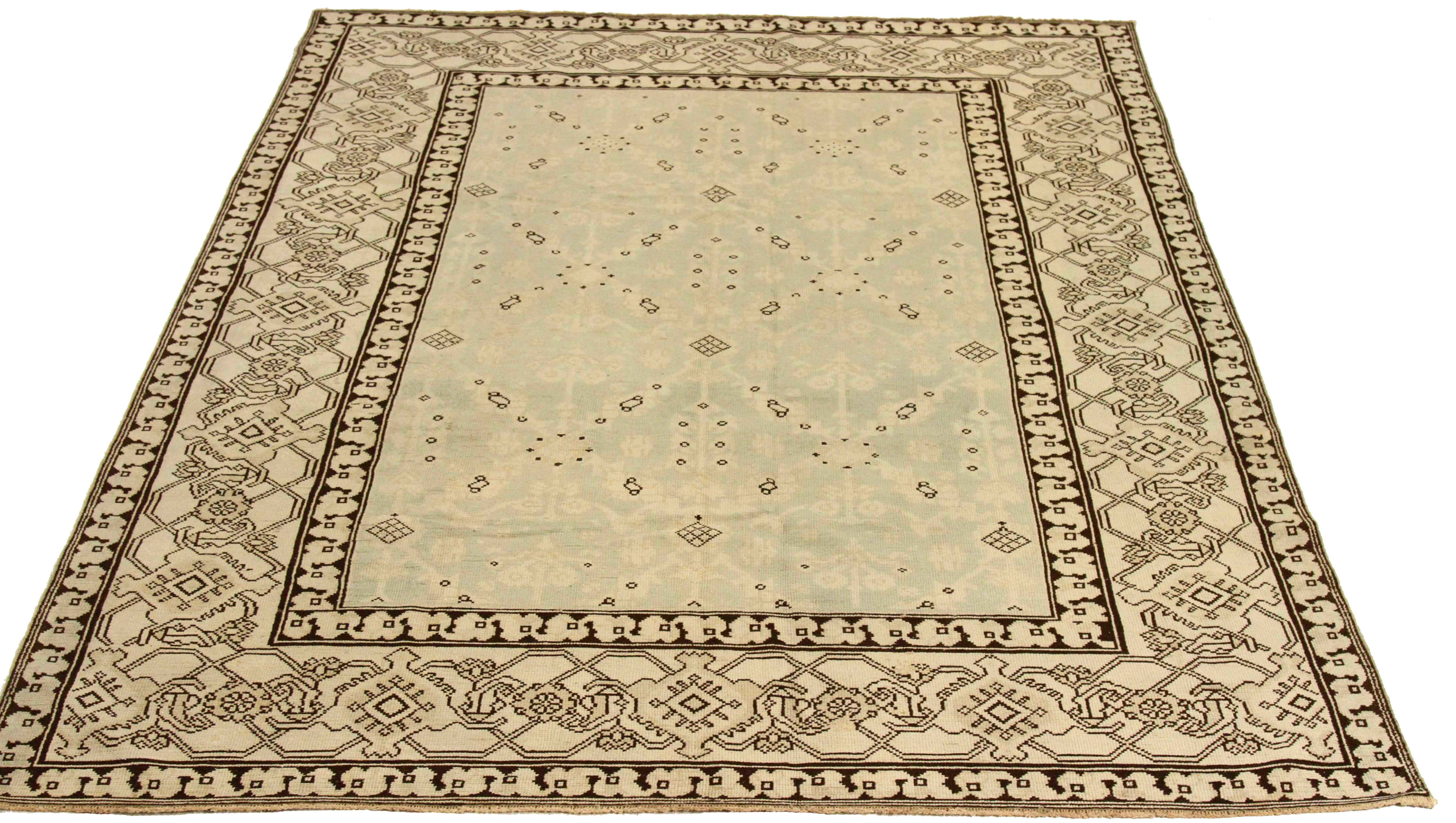 Thumbnail 3 for Antique Persian Malayer Transitional Rug 76021