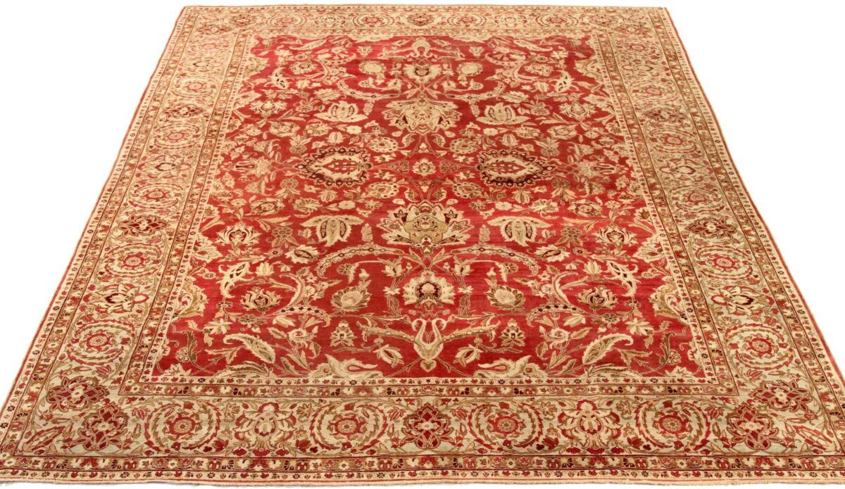 Thumbnail 15 for Antique Persian Kerman Traditional Rug 76022