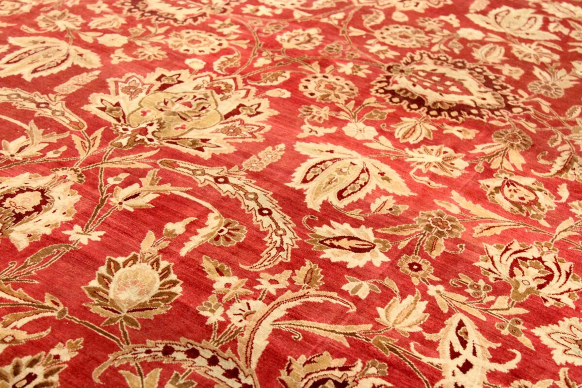 Thumbnail 14 for Antique Persian Kerman Traditional Rug 76022