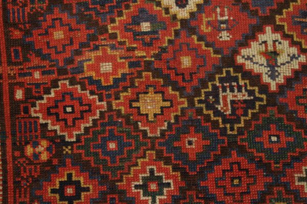 Thumbnail 8 for Antique Russia Kazakhstan Traditional Rug 92325