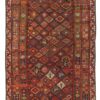 Thumbnail 15 for Antique Russia Kazakhstan Traditional Rug 92325
