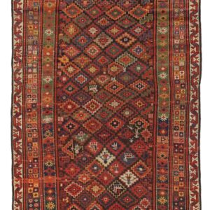 Thumbnail 10 for Antique Russia Kazakhstan Traditional Rug 92325