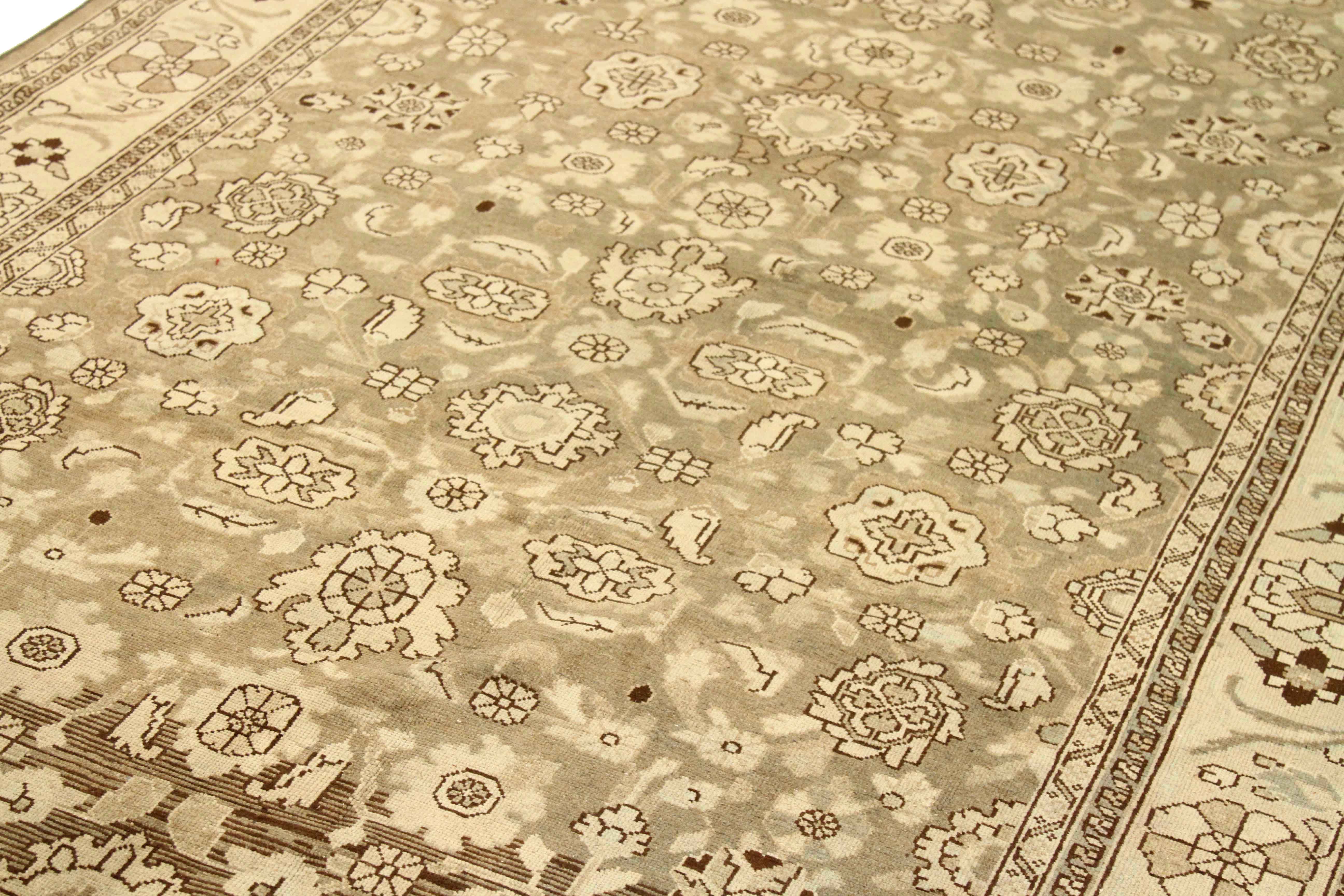 Thumbnail 3 for Antique Persian Malayer Transitional Rug 76011