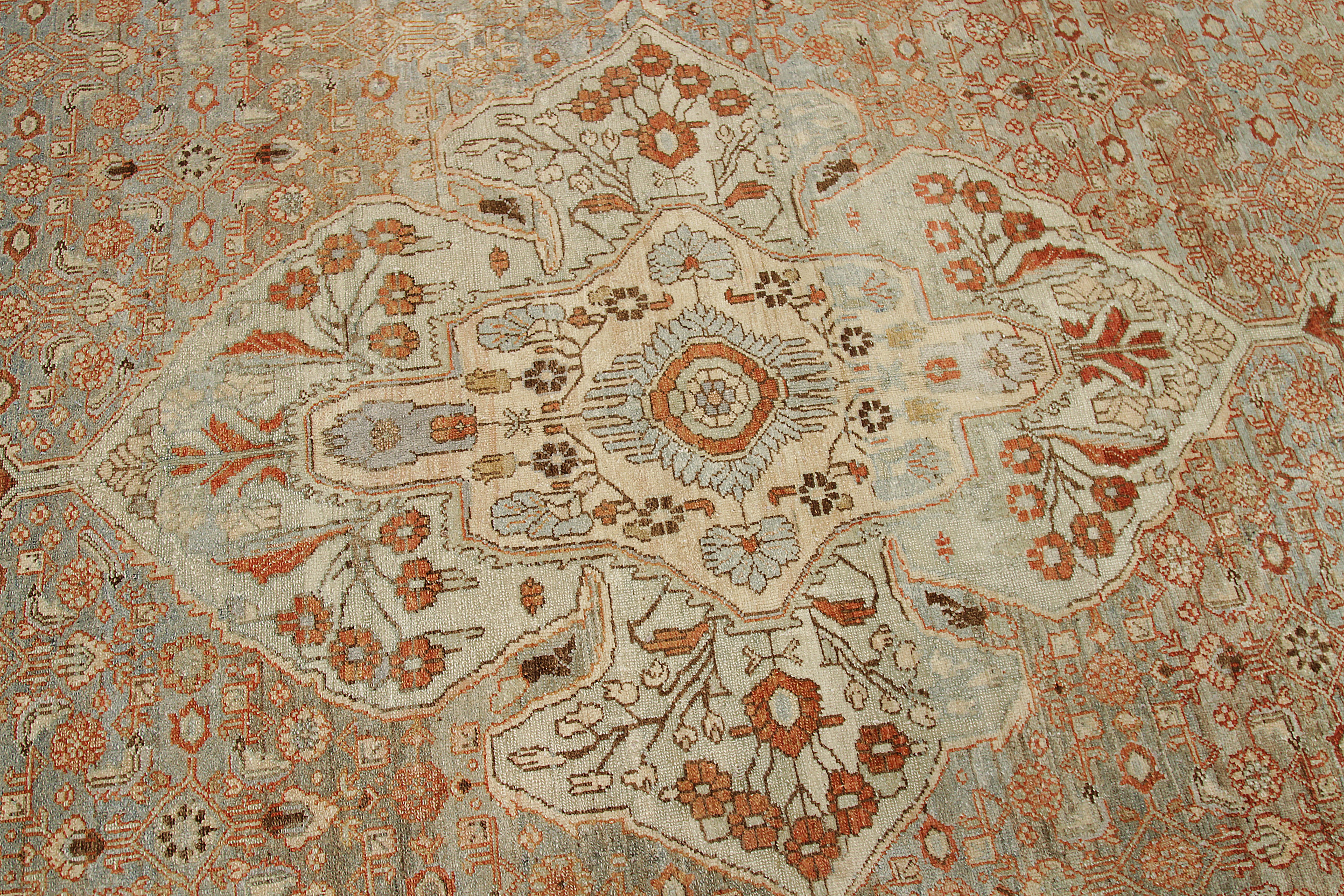 Thumbnail 7 for Antique Persian Malayer Traditional Rug 92550