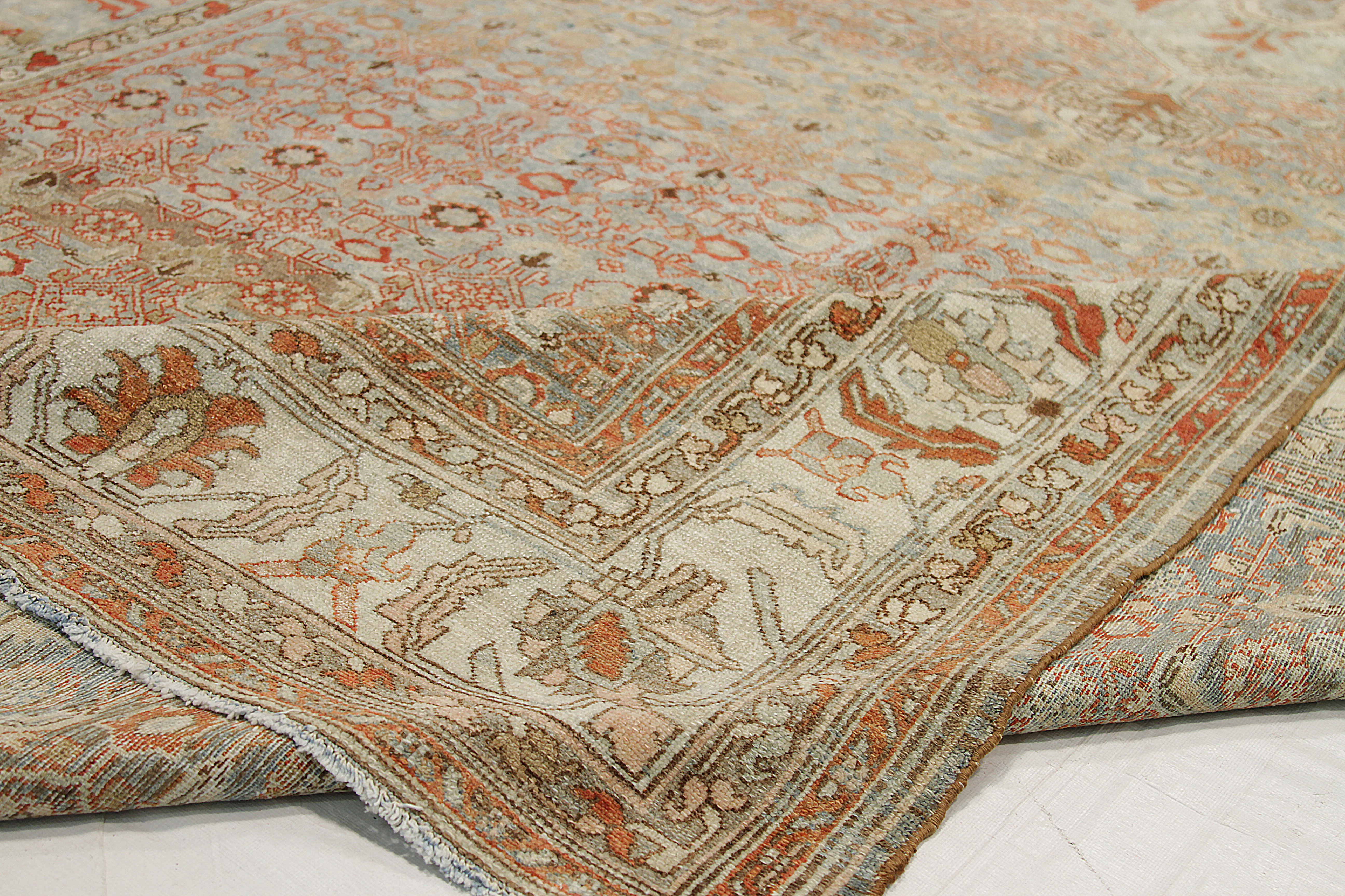 Thumbnail 6 for Antique Persian Malayer Traditional Rug 92550